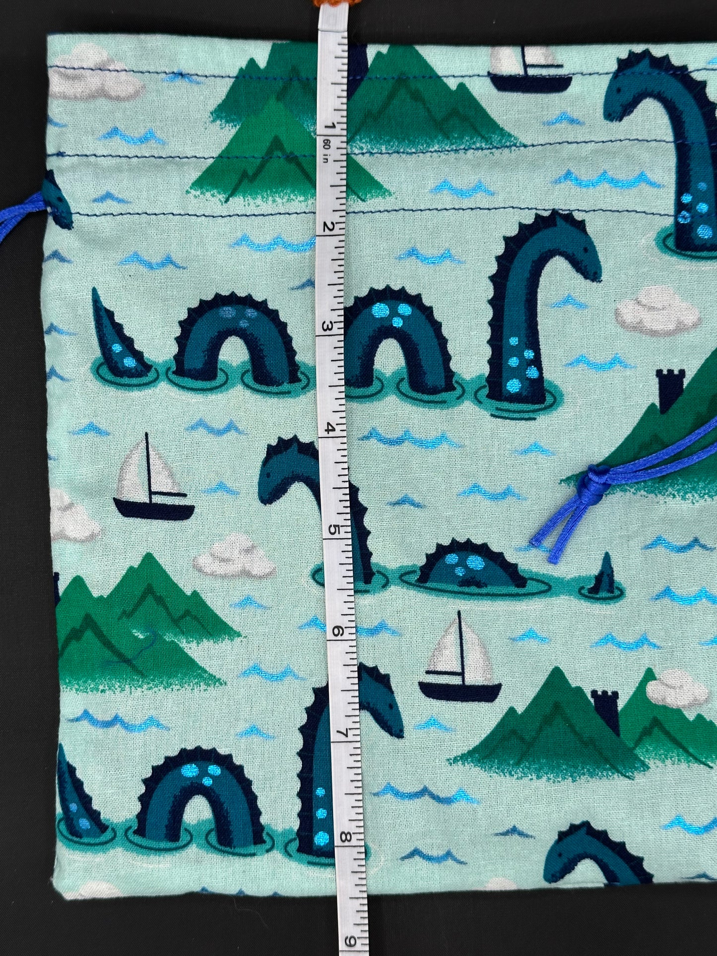 water dragon - Nessie - drawstring