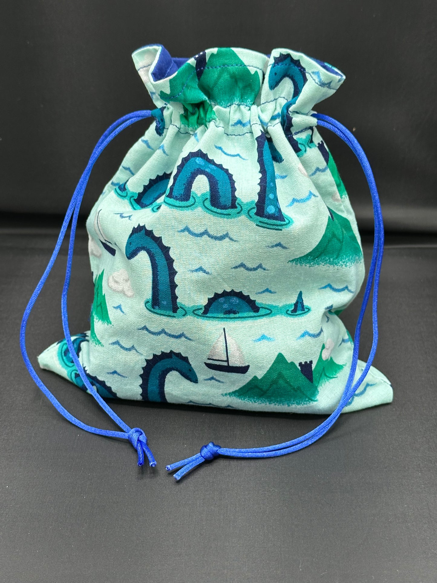 water dragon - Nessie - drawstring