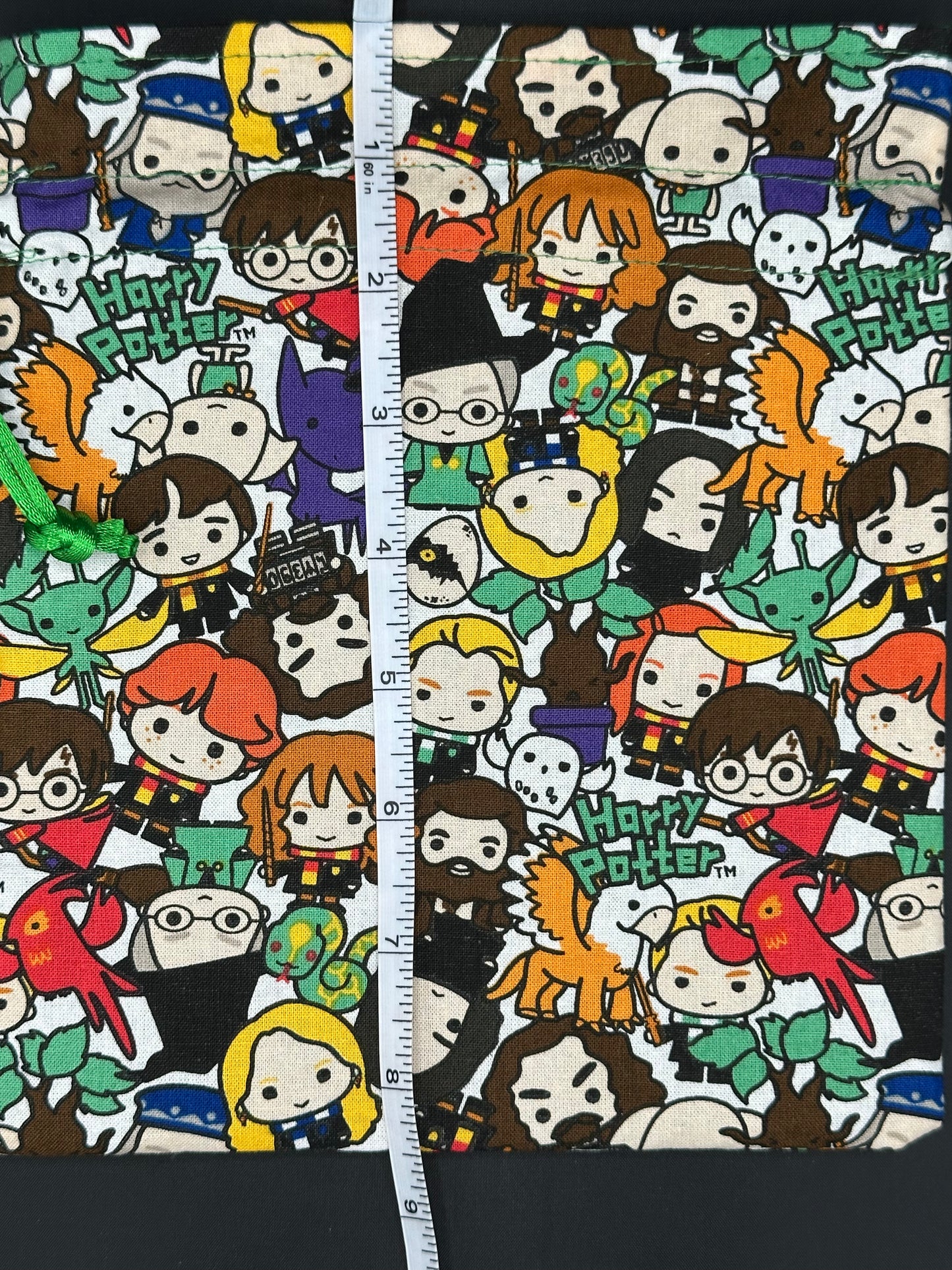 Harry potter people draw string bag