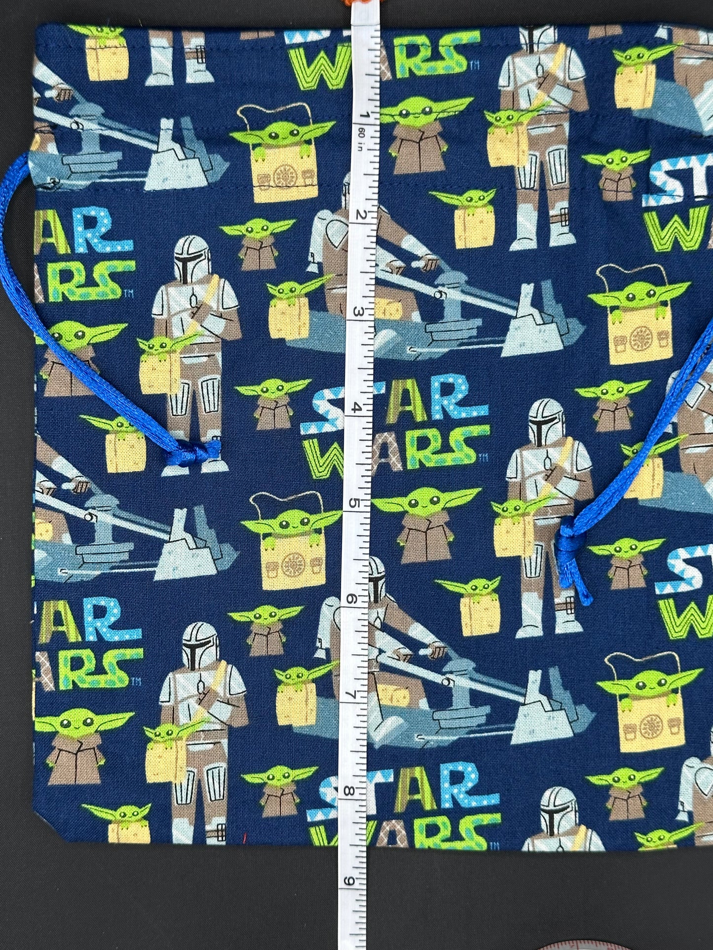 Star wars Mandalorian blue background