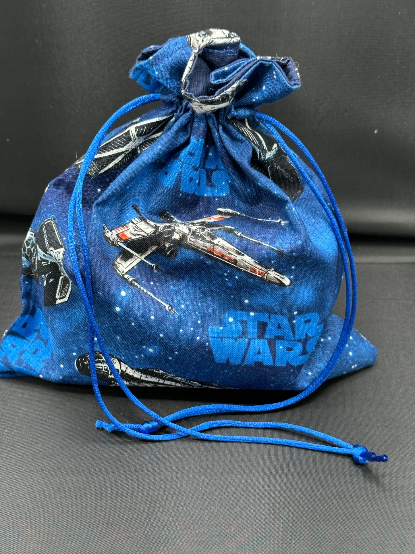 Star wars ships draw string bag
