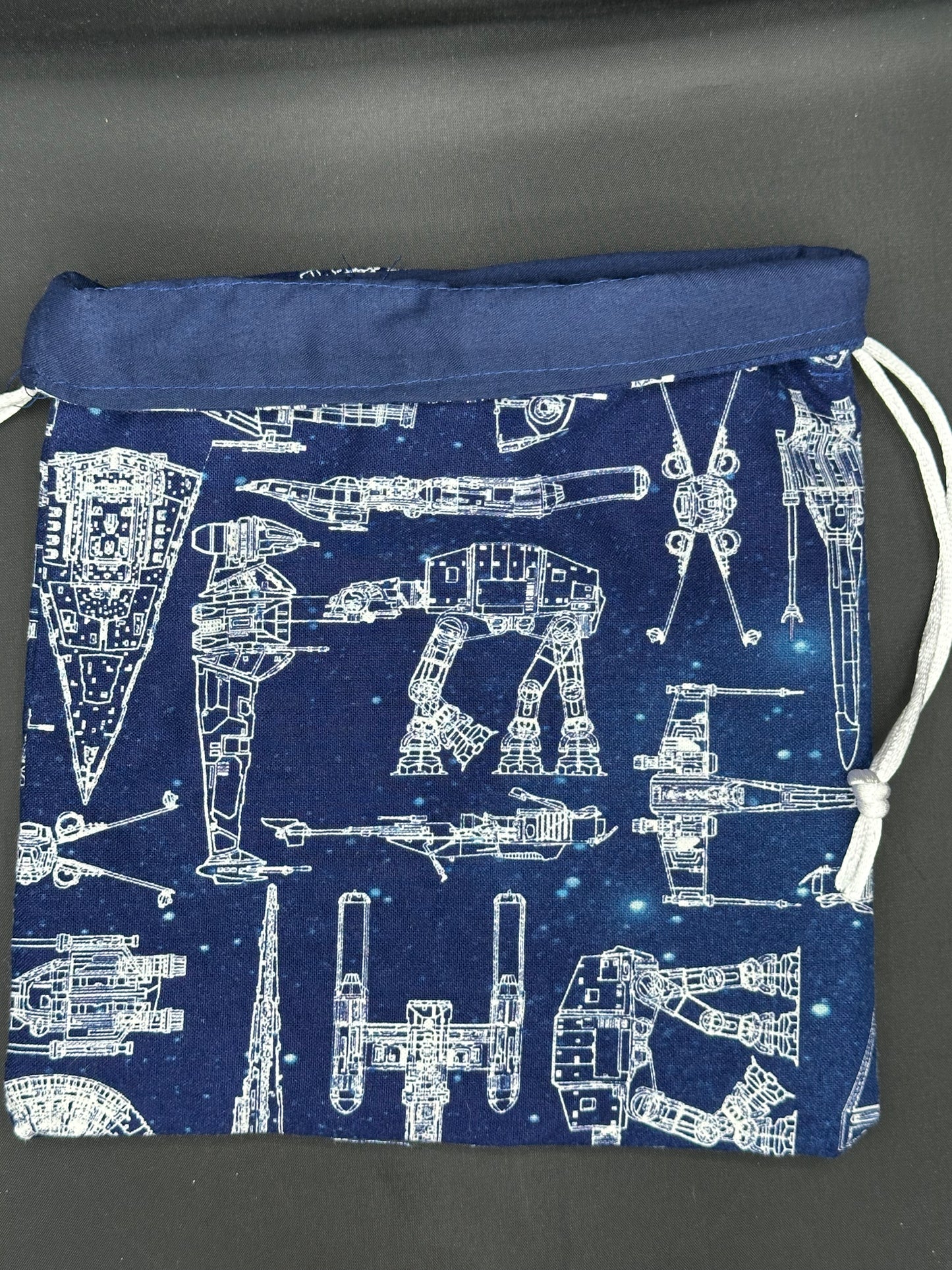 Star wars ship diagrams draw string bag