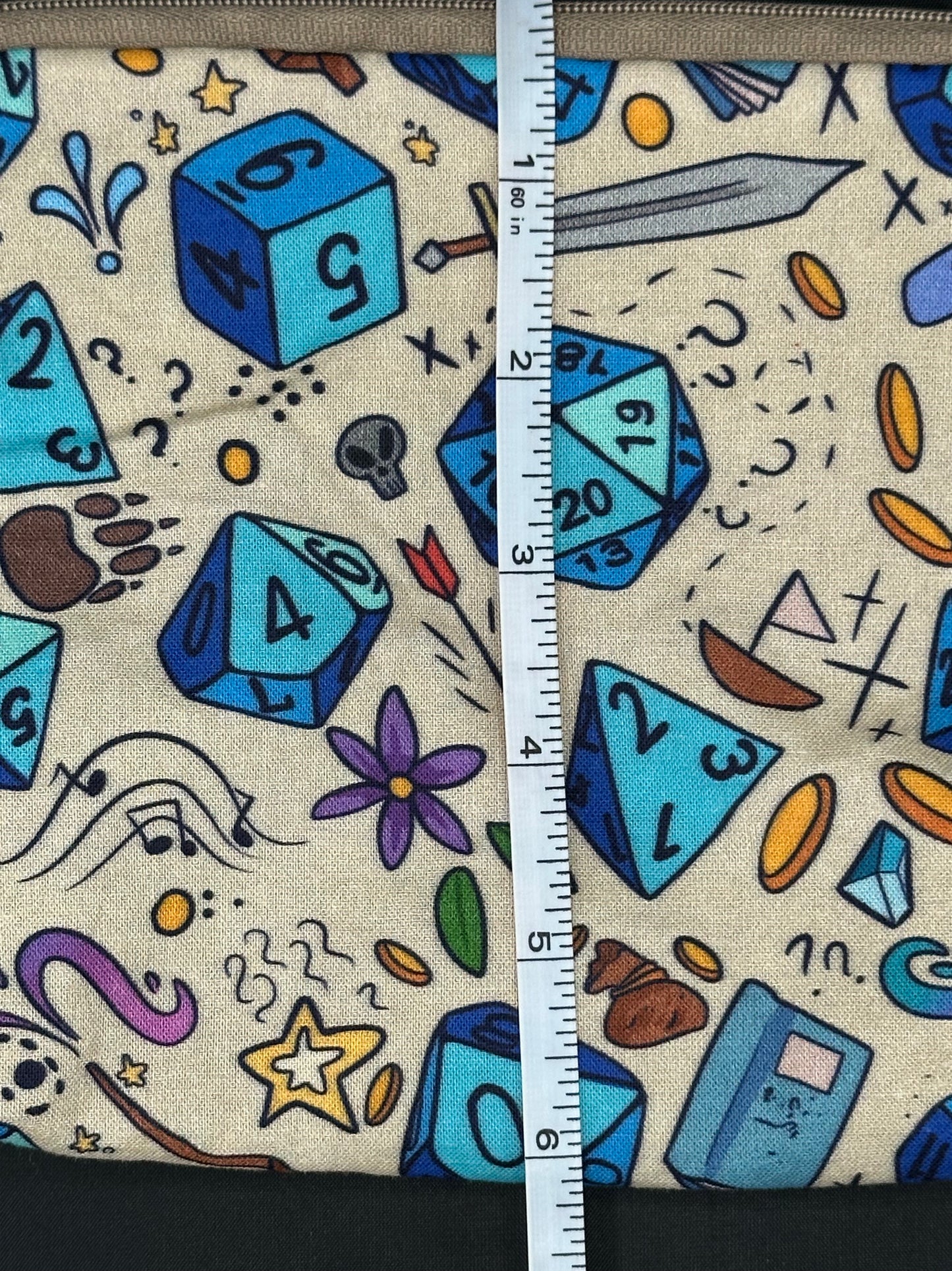 D&D dice and accessories