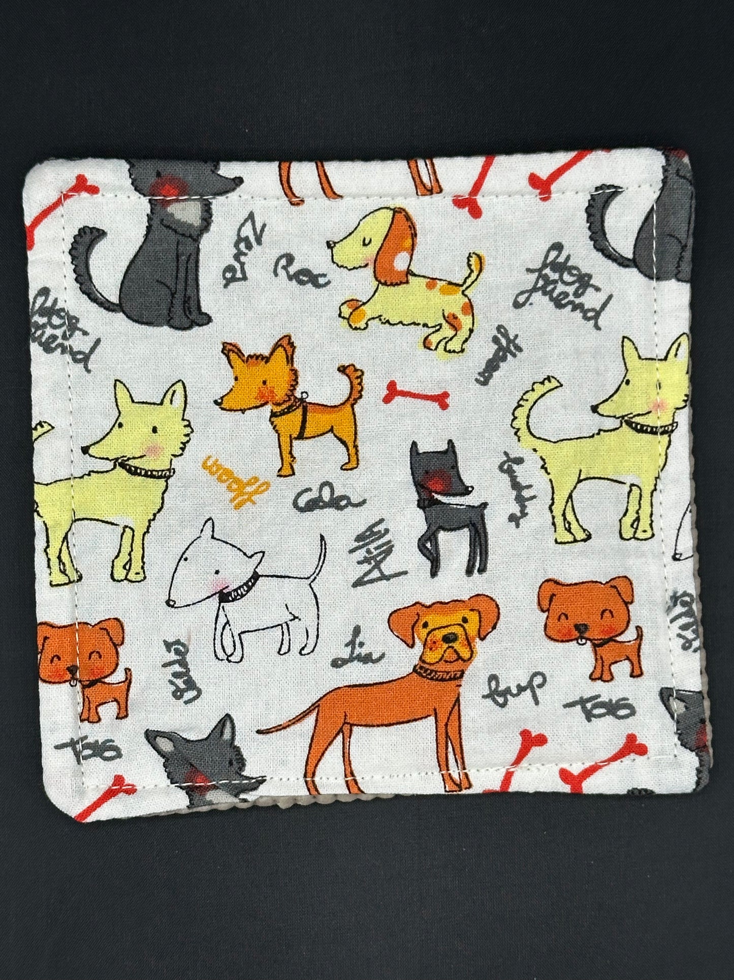 dogs on white