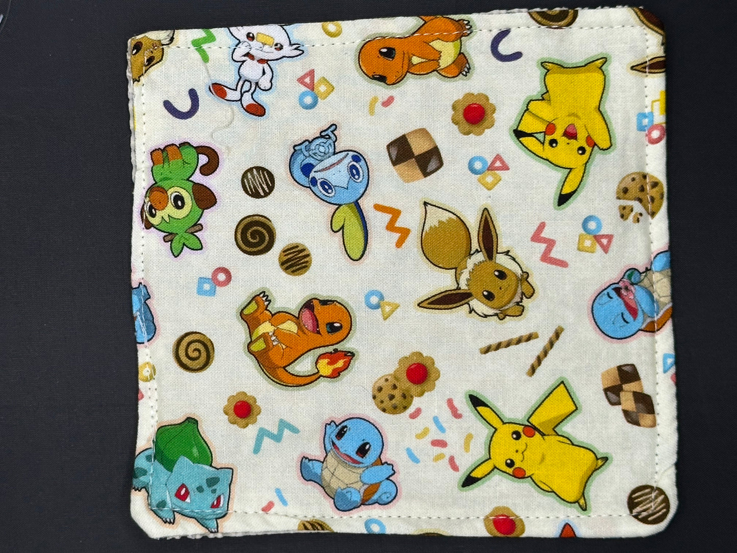 pokemon on tan background