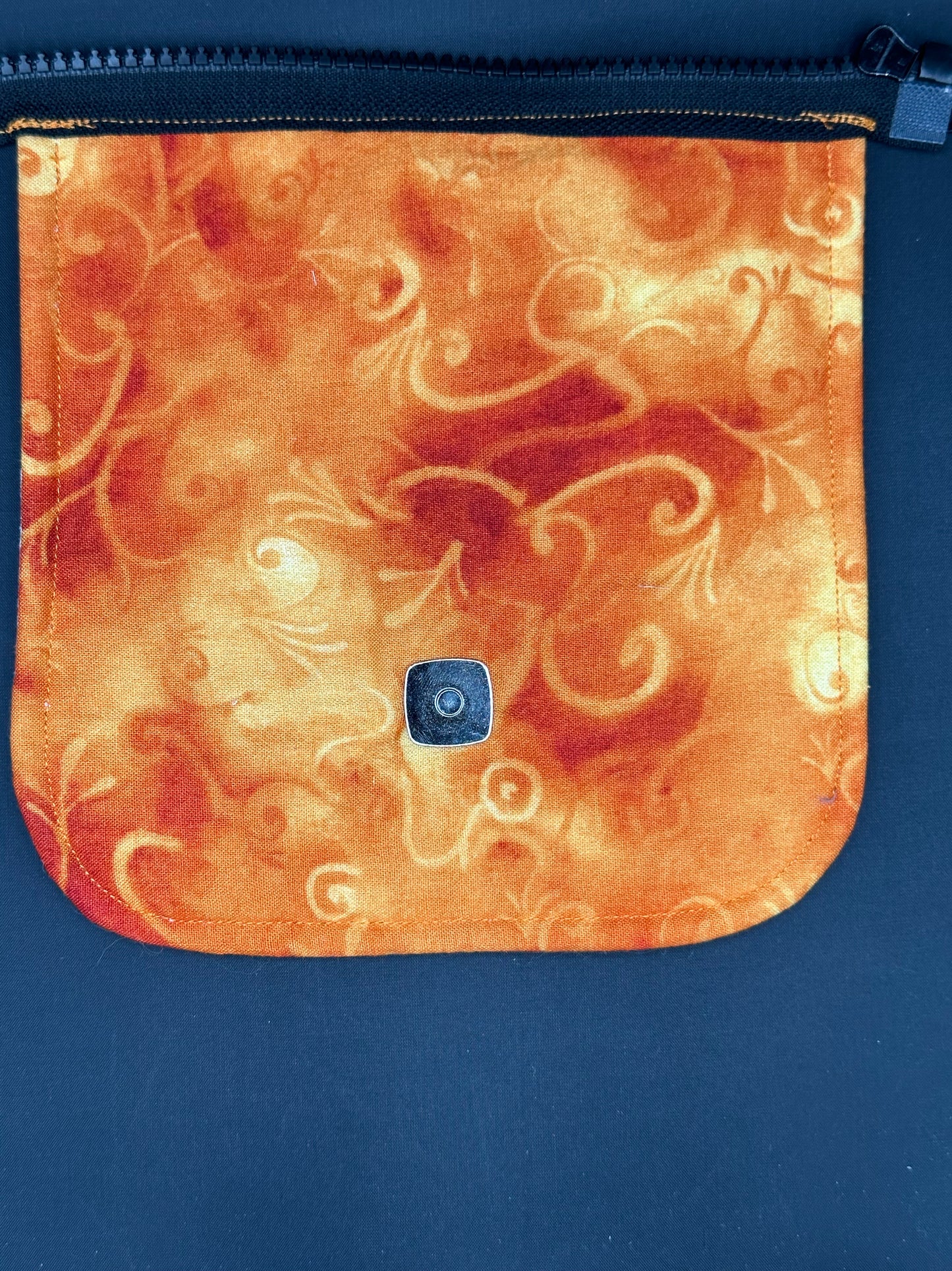 Dragons multi-color 7" purse flap