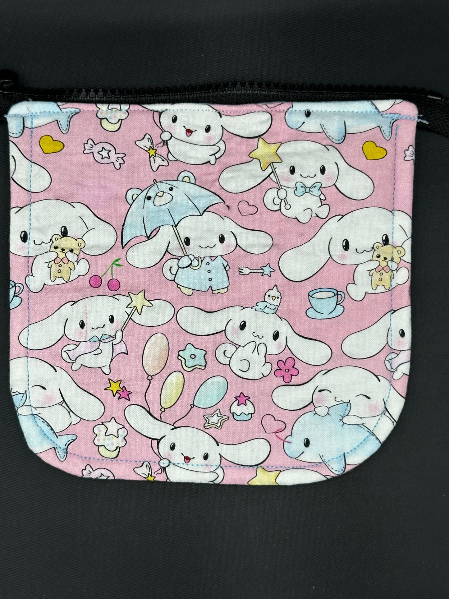 Cinnamon Bunny 7" purse flap