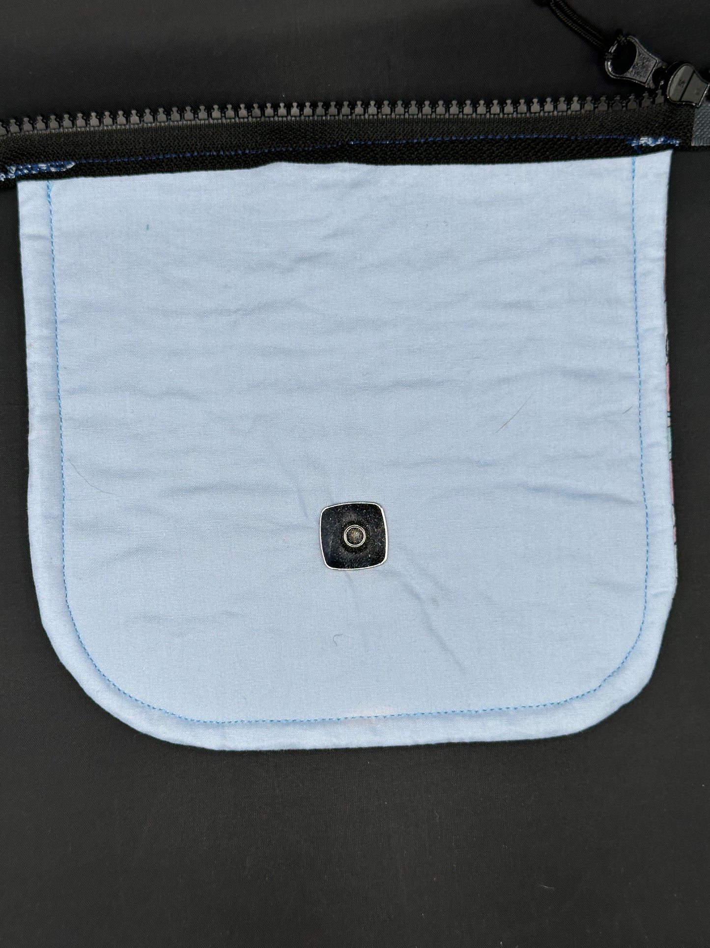 Cinnamon Bunny 7" purse flap