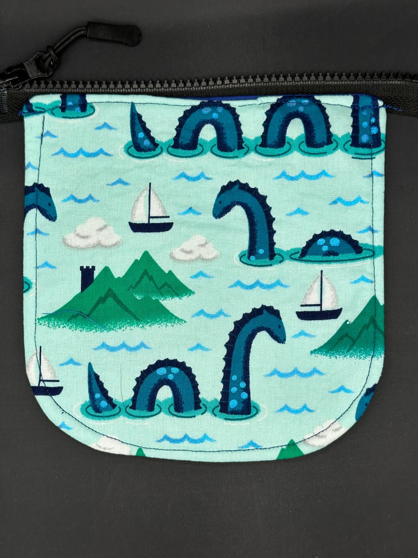 Nessie Water Dragons 7" purse flap