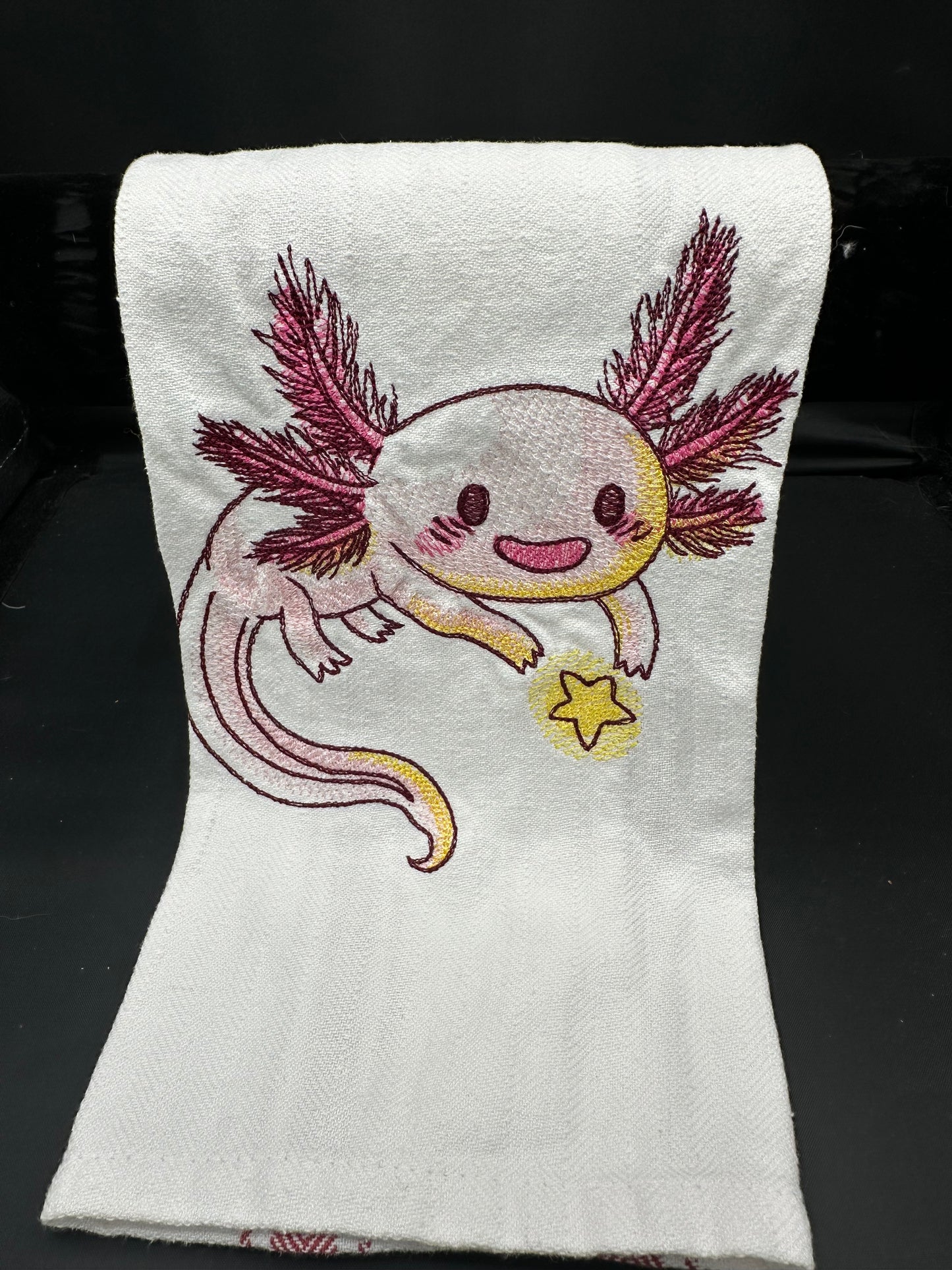 axolotls - pink