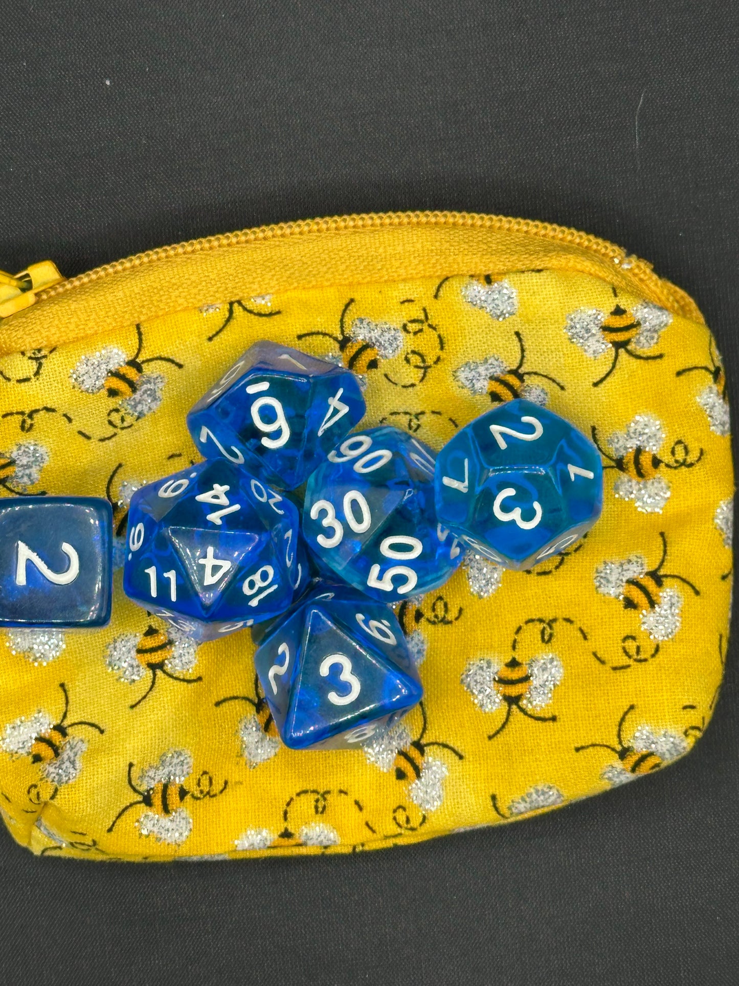 Bumble bee coin bag