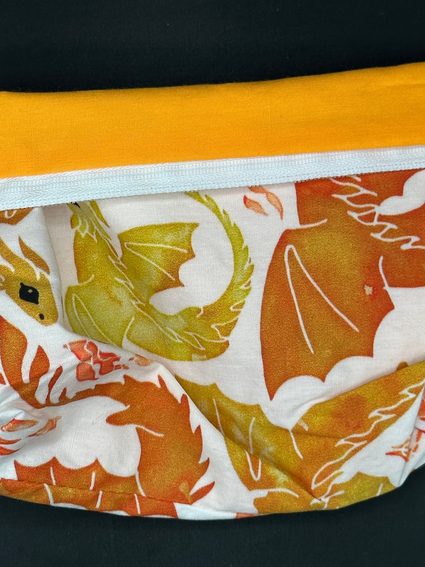 yellow and orange dragons