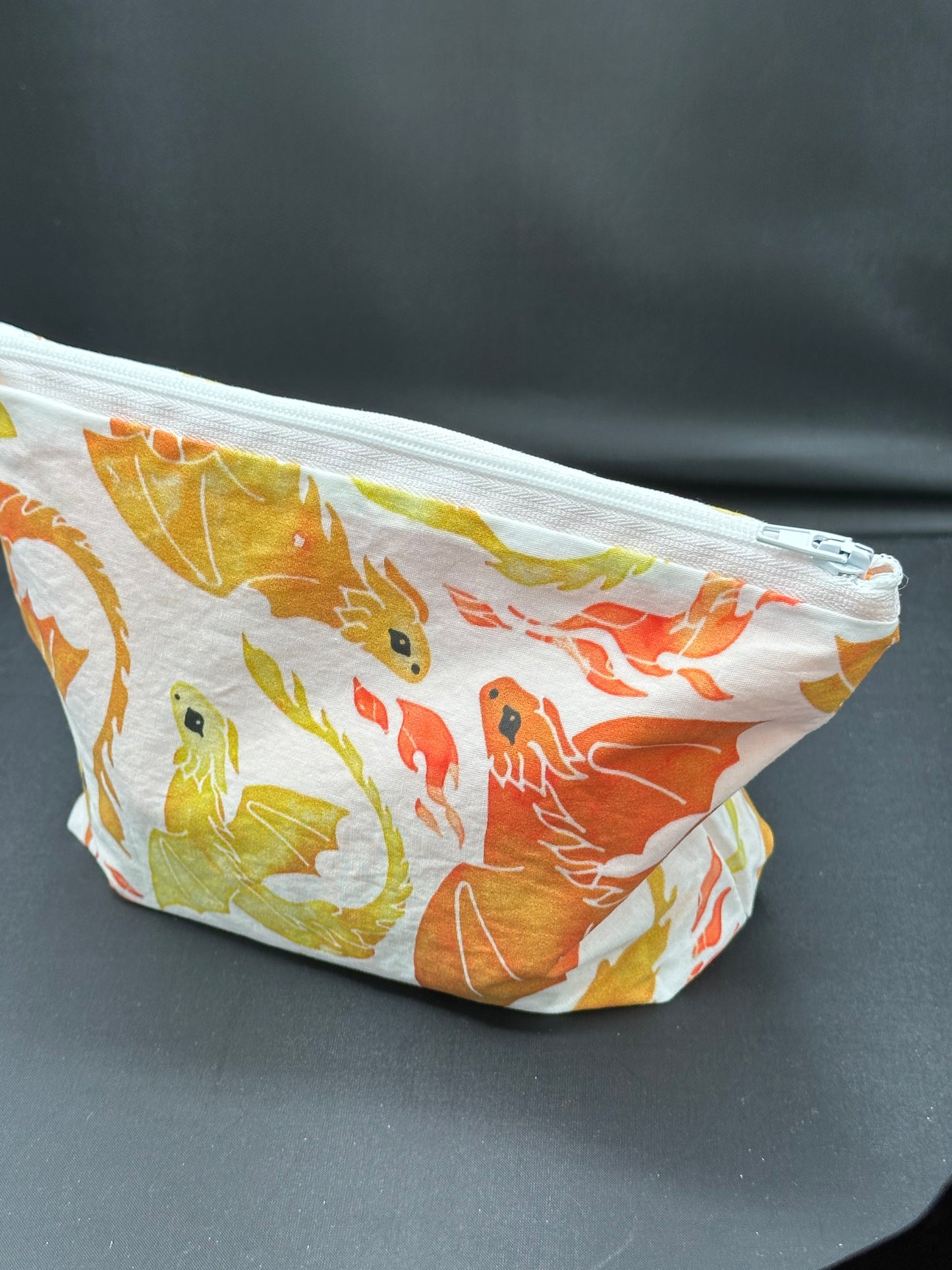 yellow and orange dragons