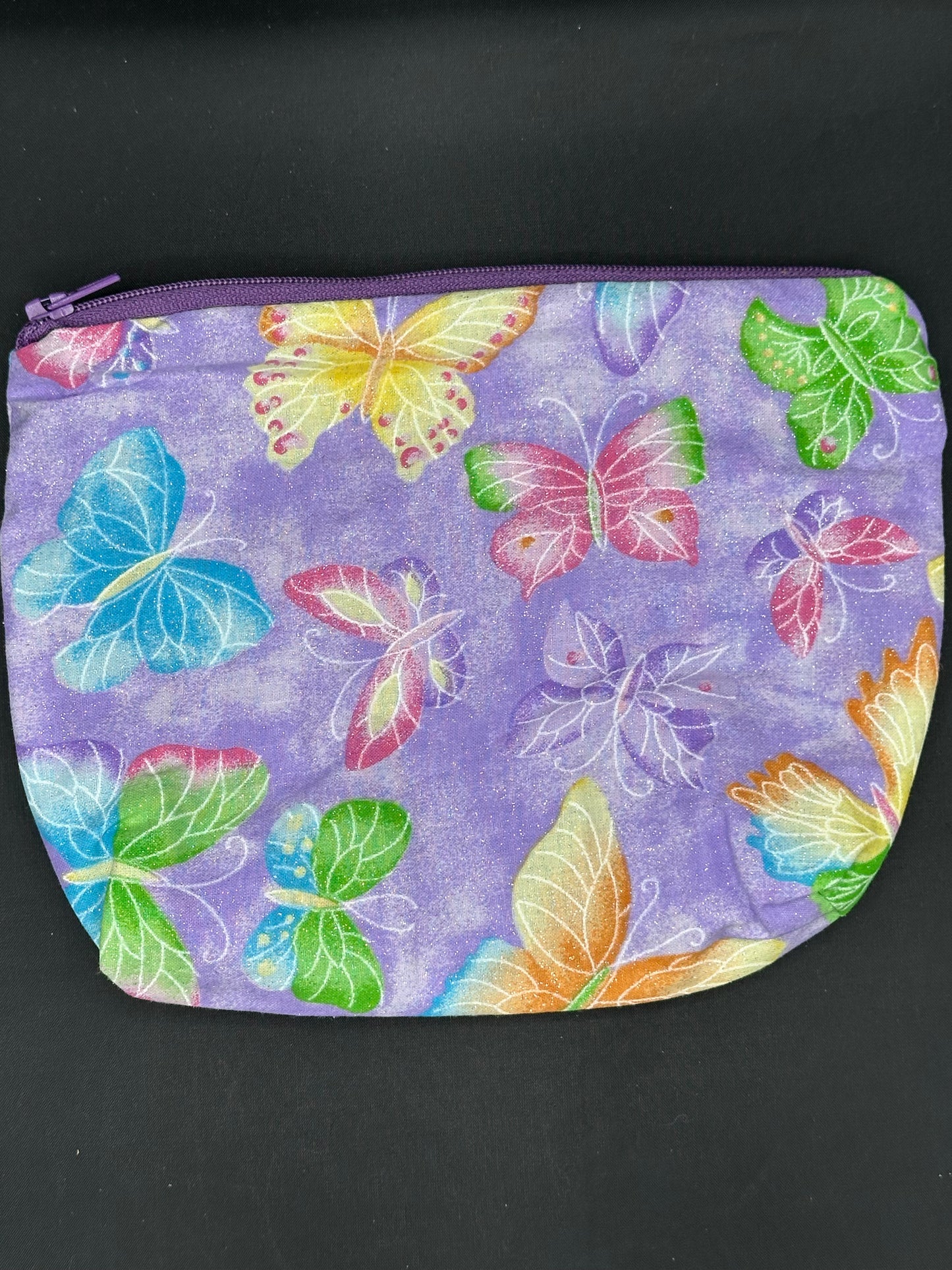 Butterflies on purple