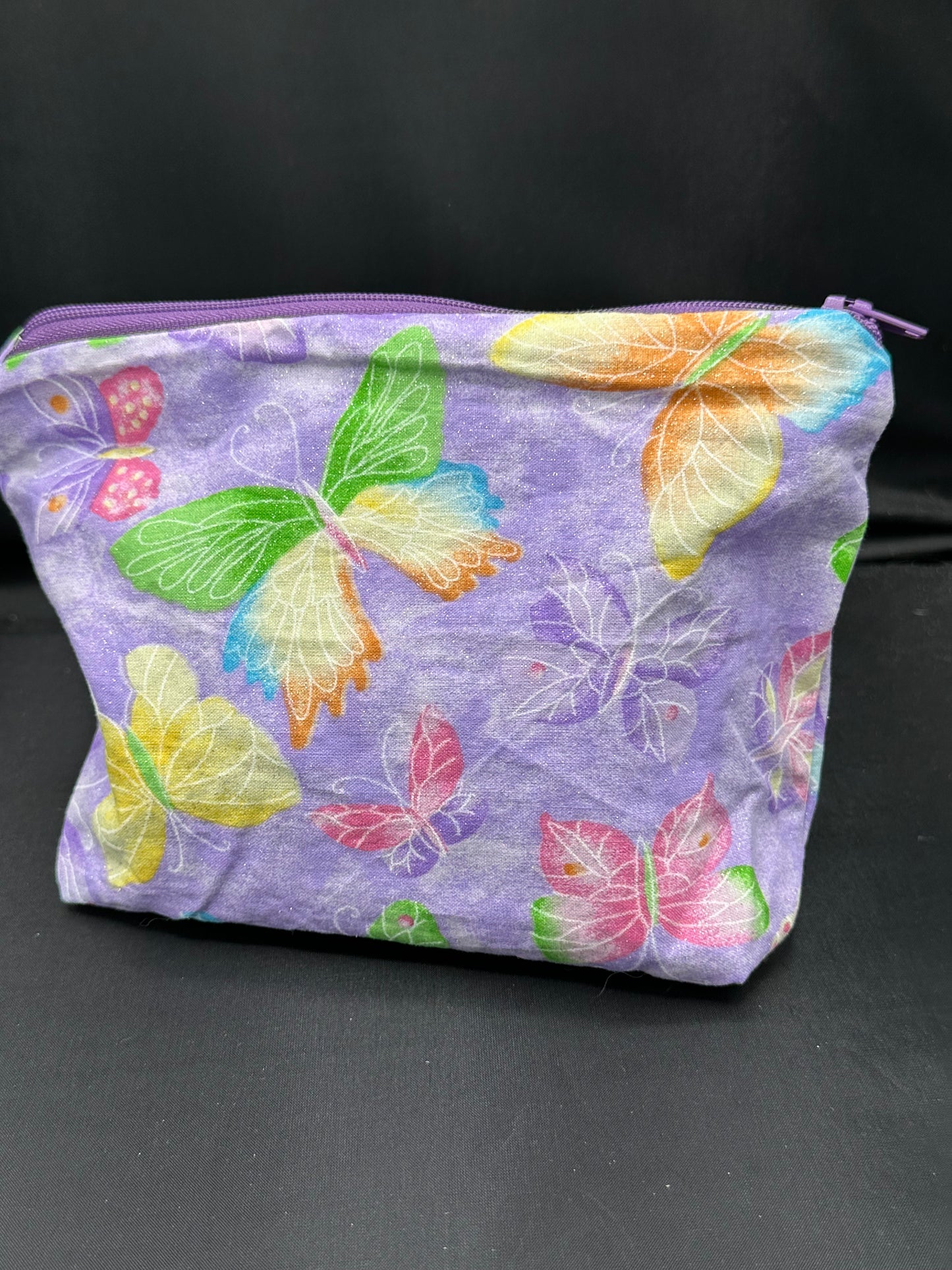 Butterflies on purple