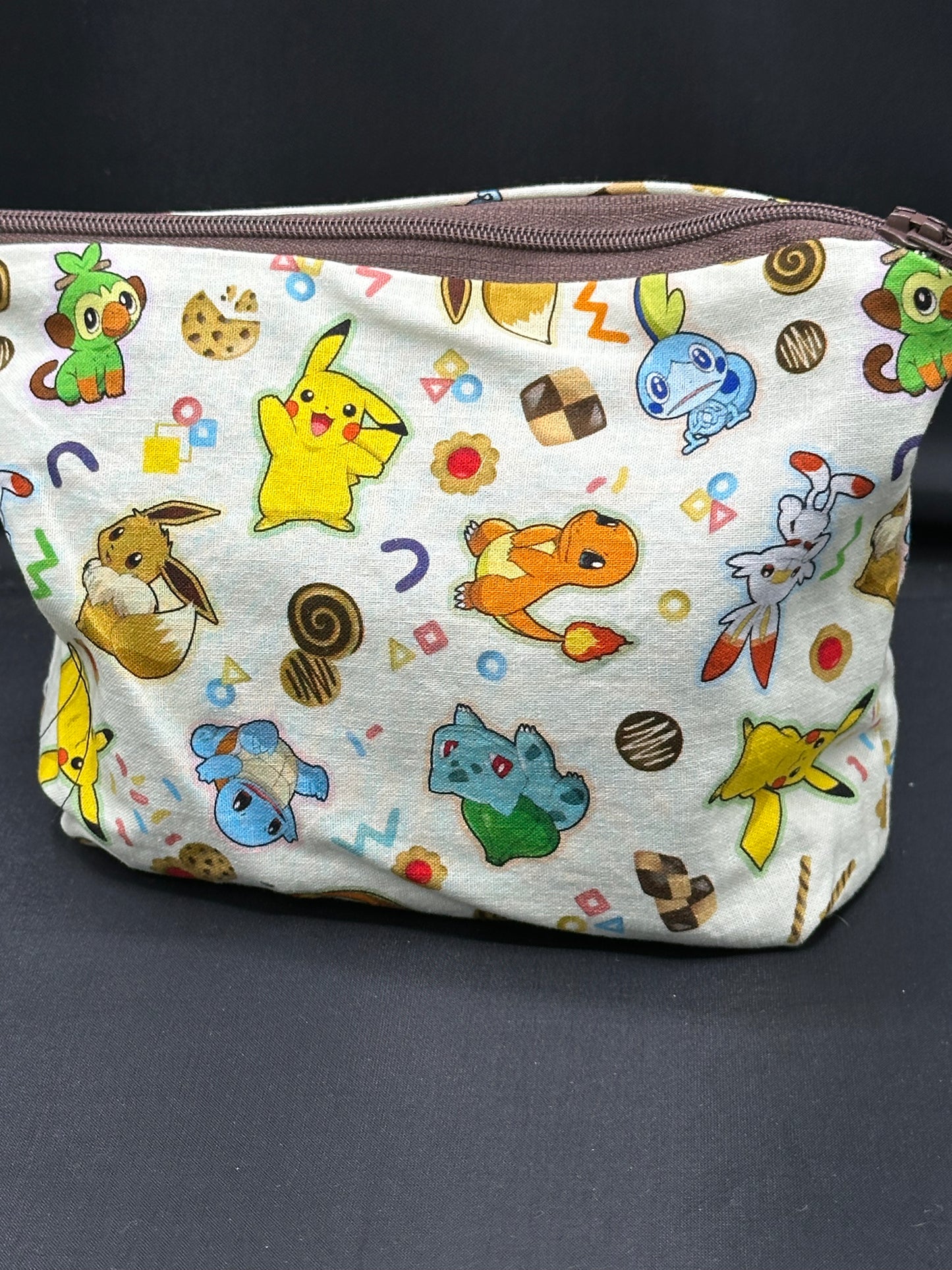 Pokemon on cream background