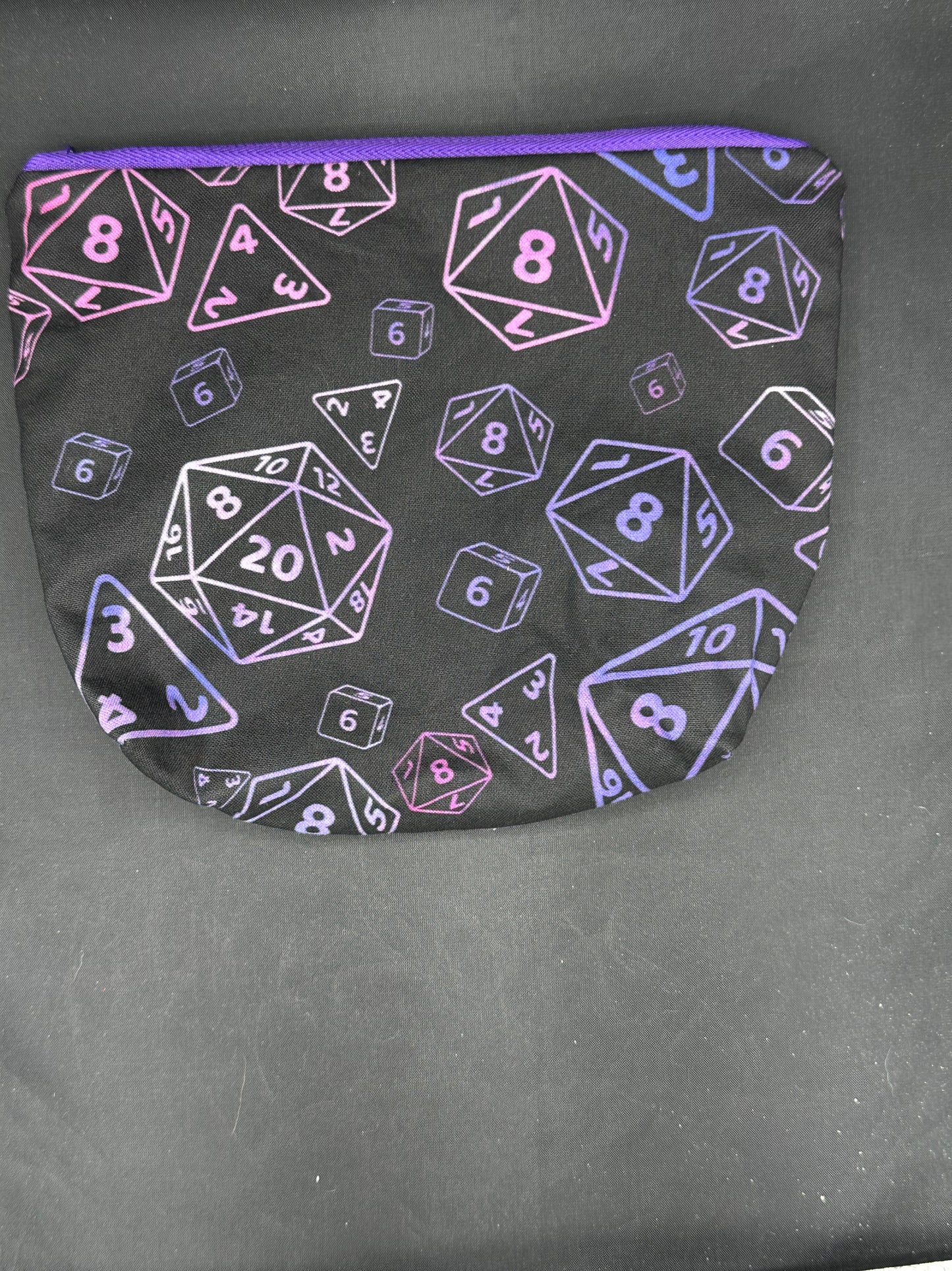 D&D Dice - purples