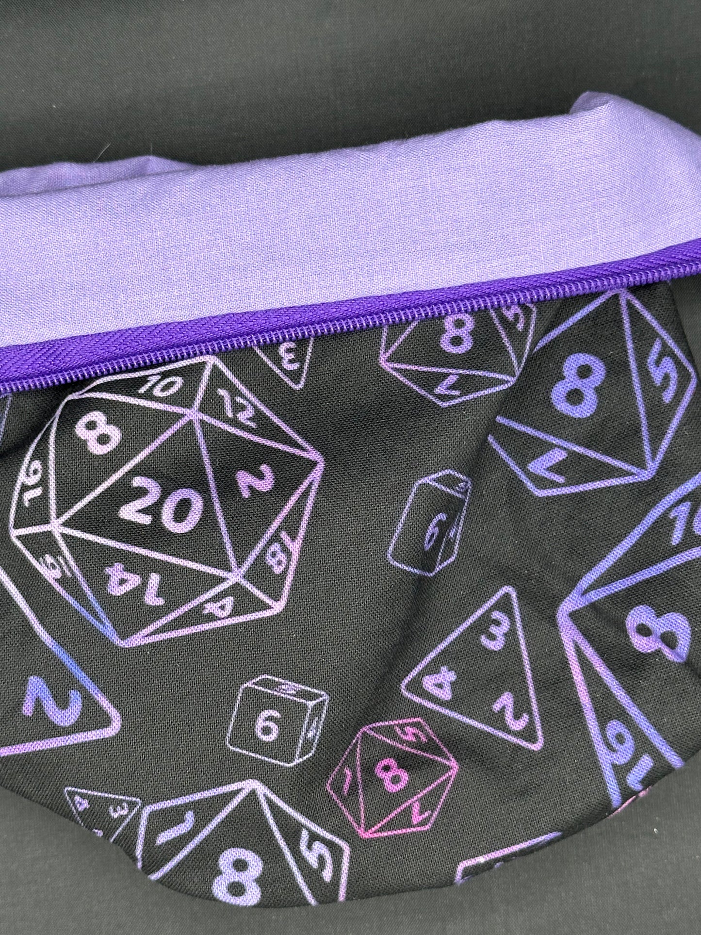 D&D Dice - purples