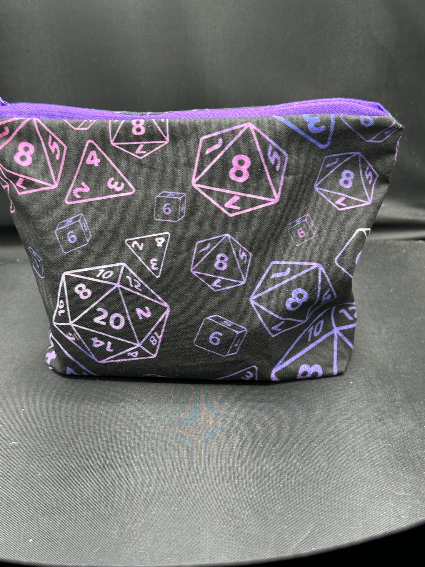 D&D Dice - purples