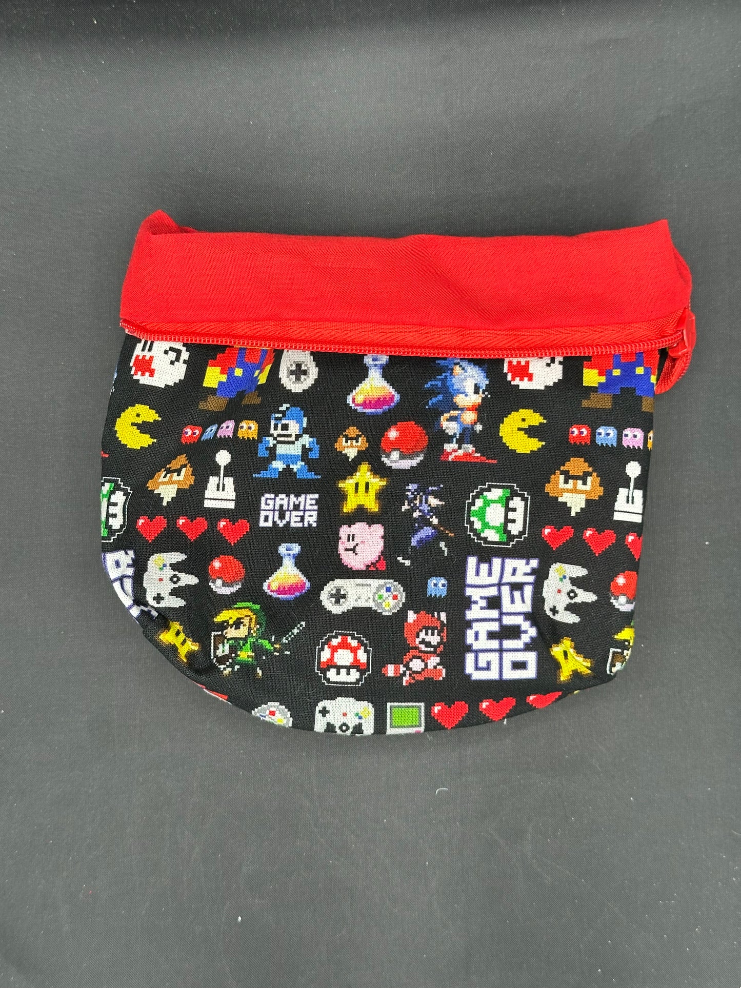Game Over zipper pouch