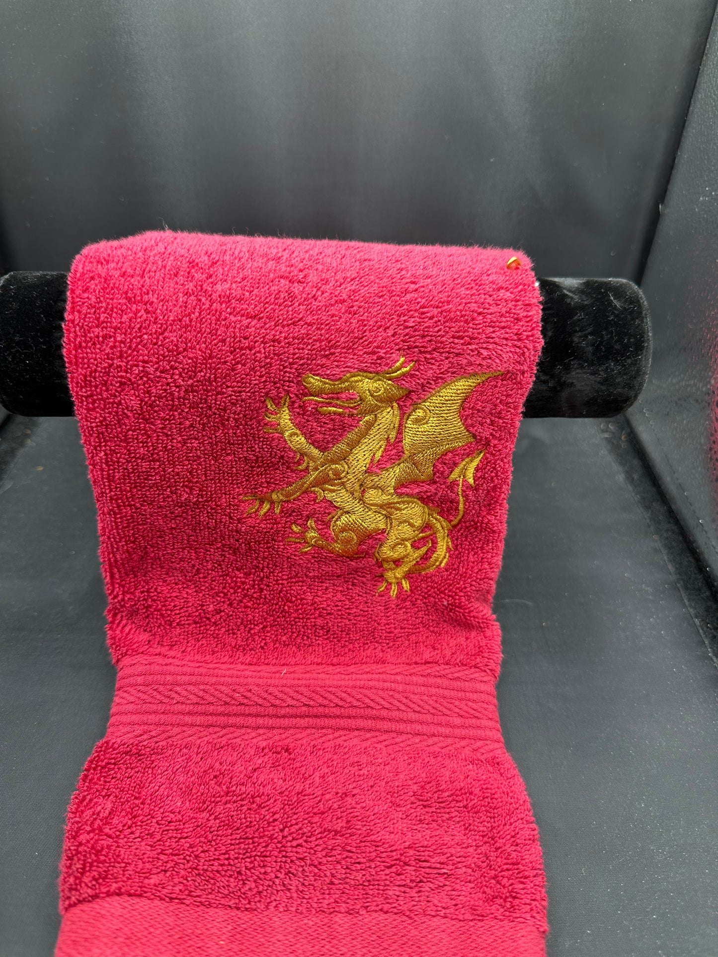 Gold Dragon towel