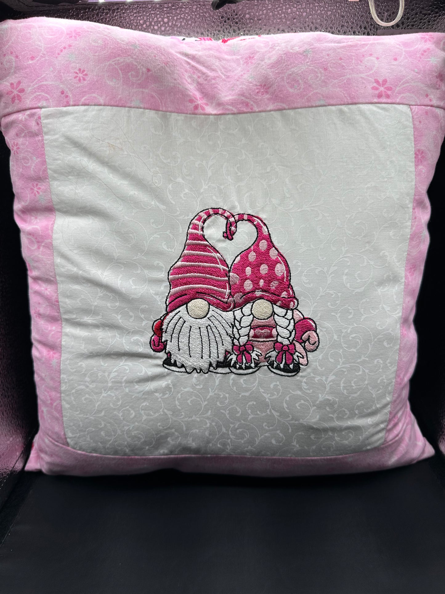 Embroidered Gnomes - Valentines Day celebration