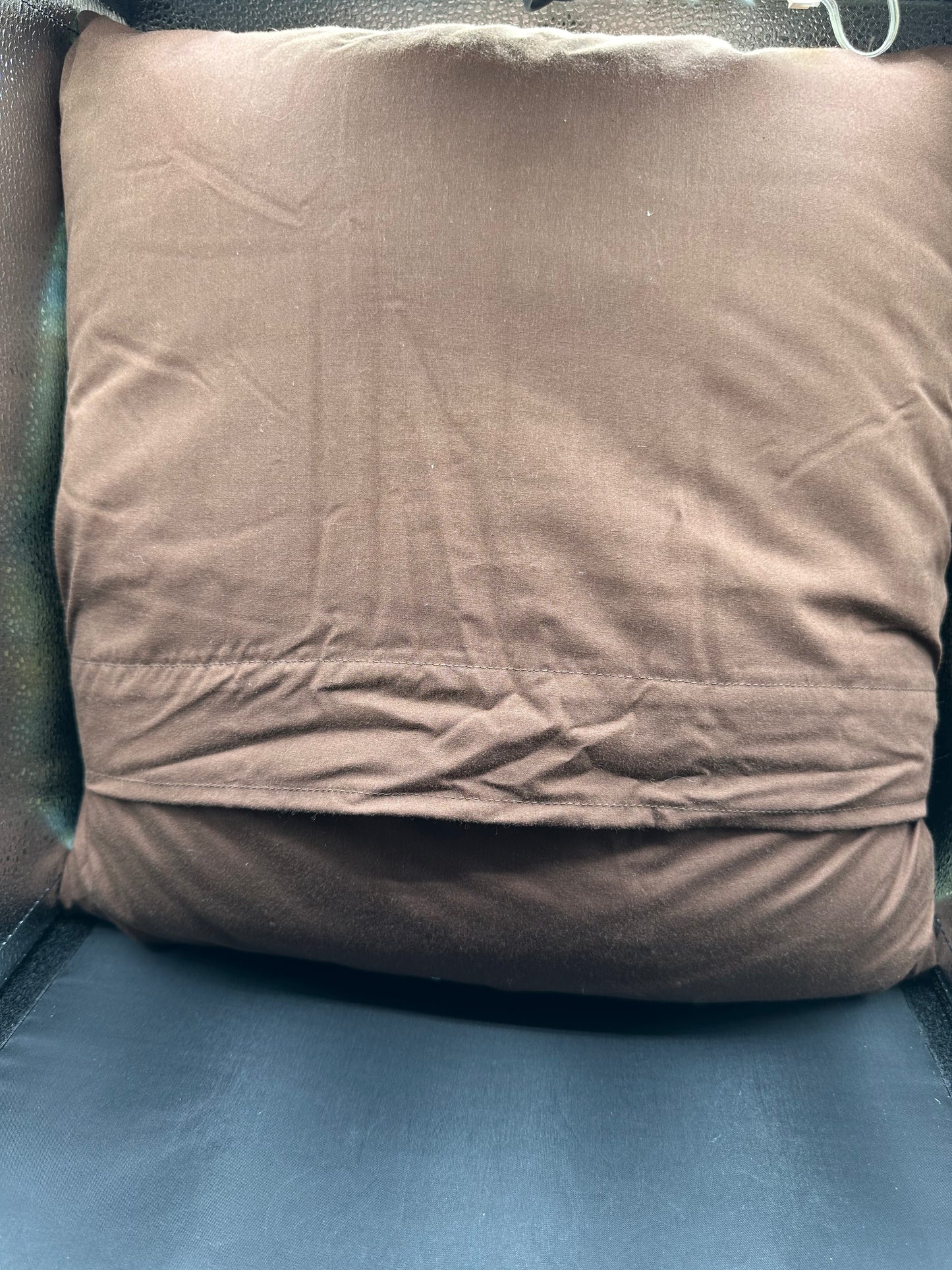 Unicorn pair with brown surround pillow
