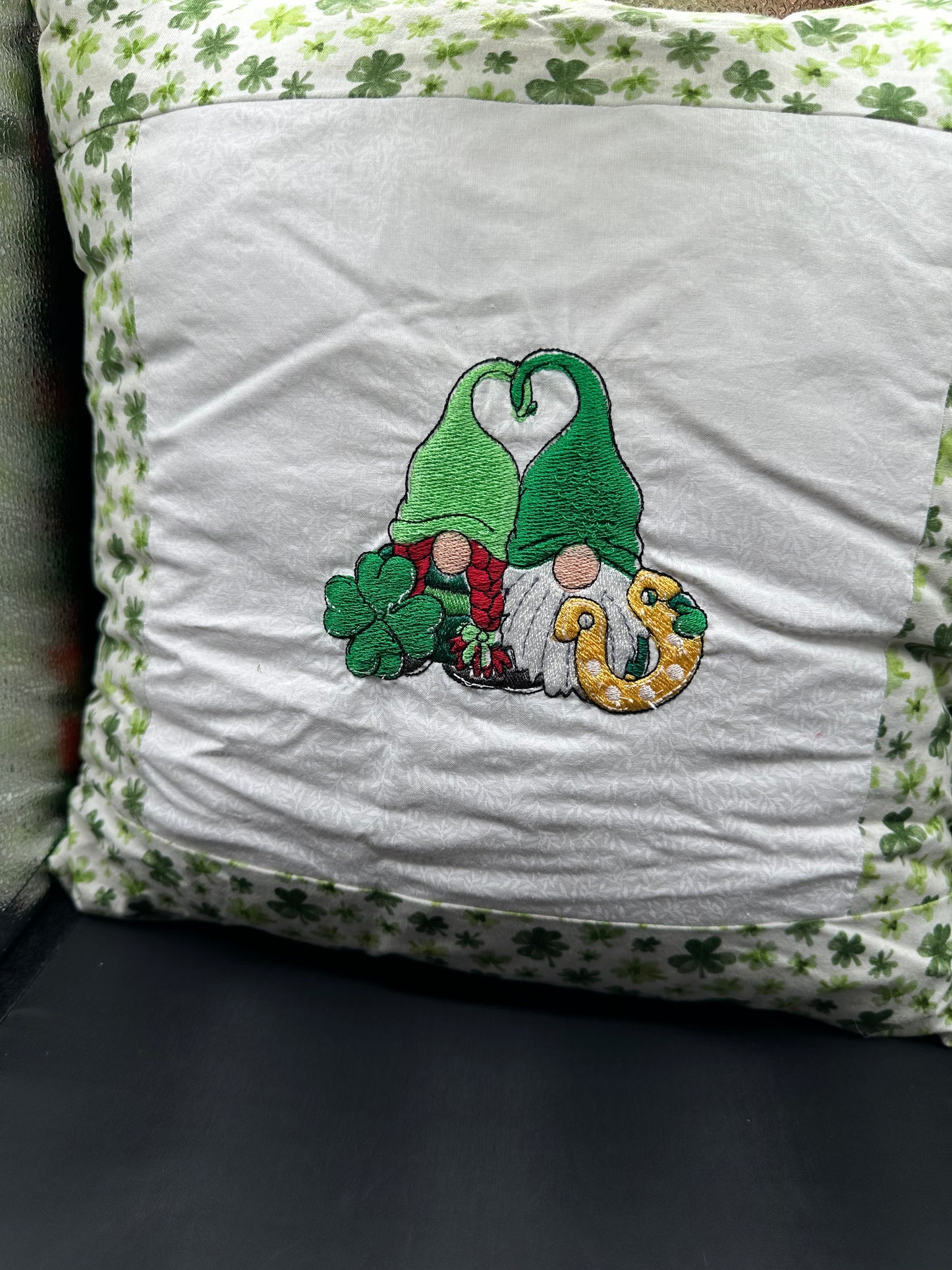 Embroidered Gnomes - St Patrick's Day celebration
