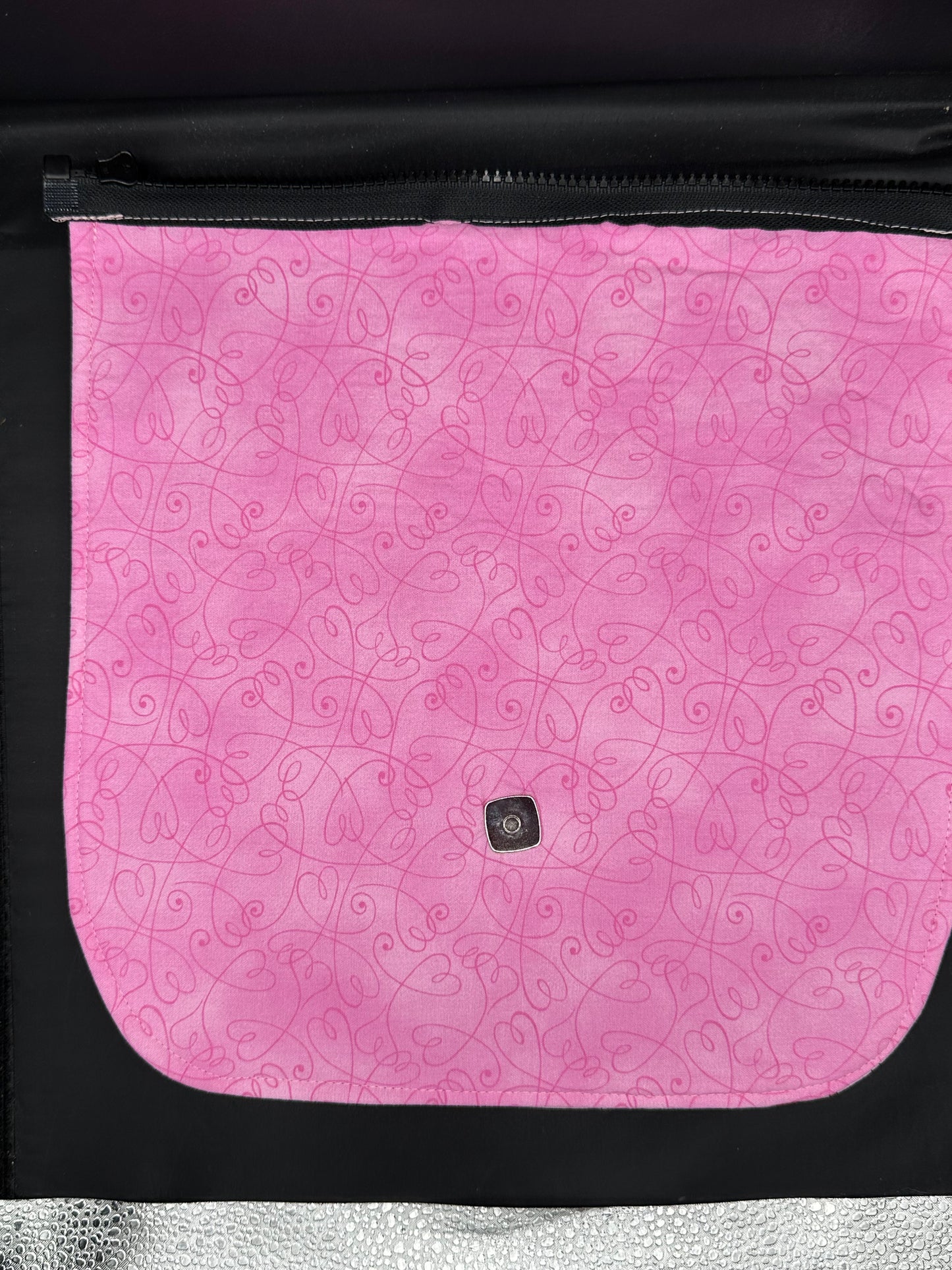 sailor moon - pink 12" purse flap