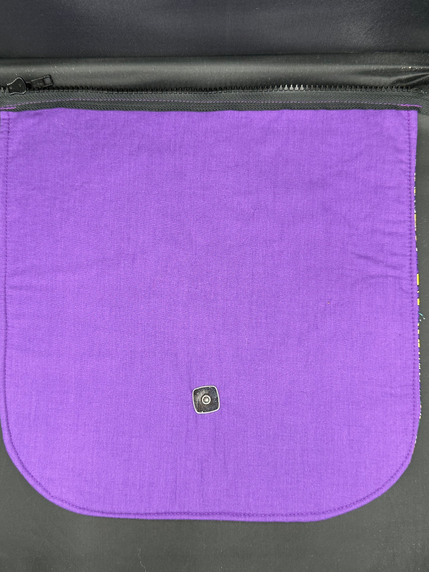 LSU 12" purse flap