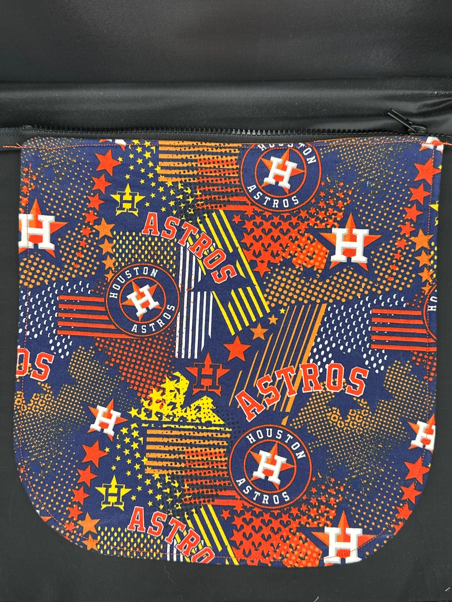 astros 12" purse flap