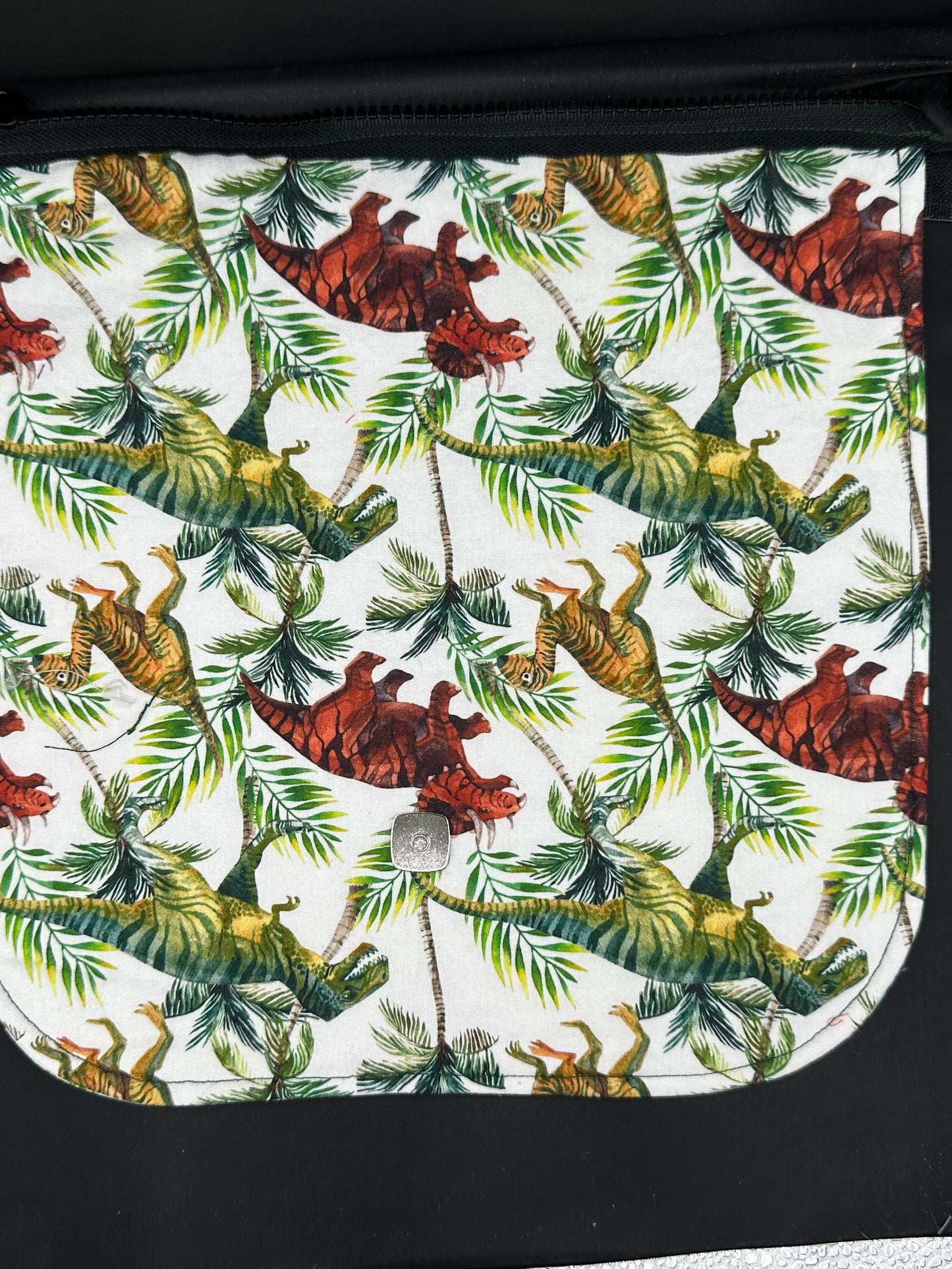 dinosaurs 12" purse flap