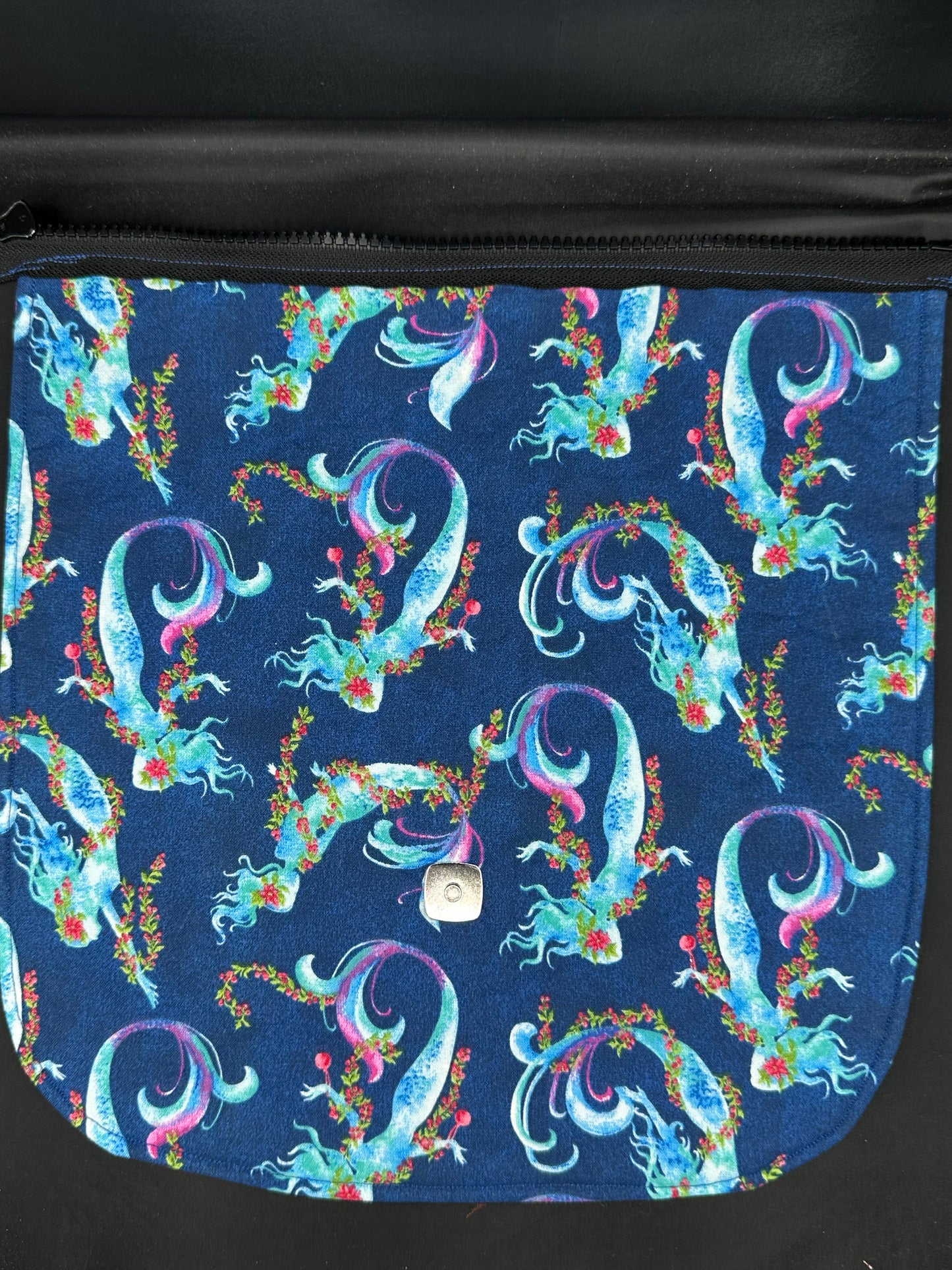 Mermaids 12" purse flap