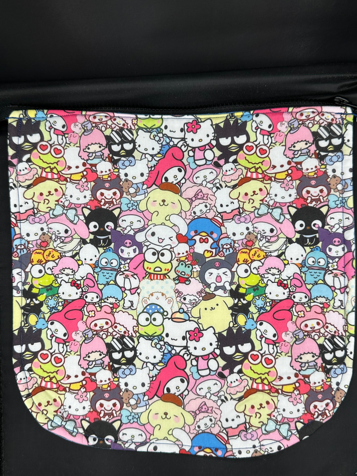hello kitty and friends 12" purse flap