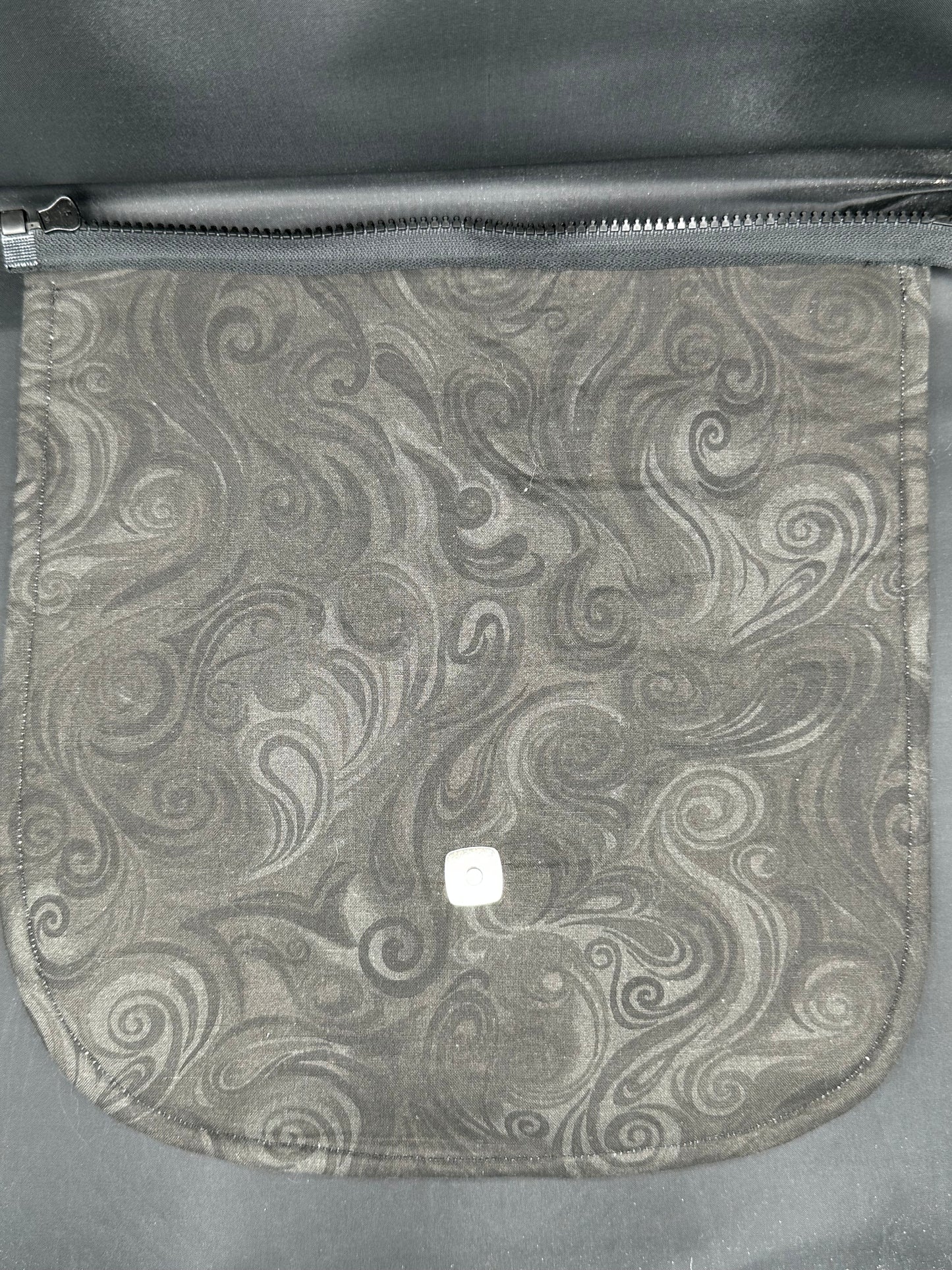 Harry Potter figures on blue - 12" purse flap