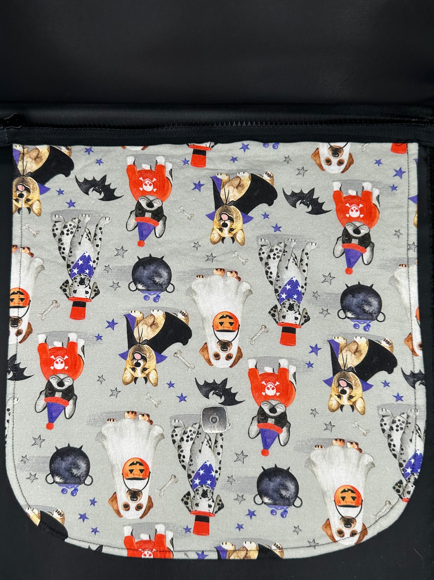 Halloween Costume Dogs 12" purse flap