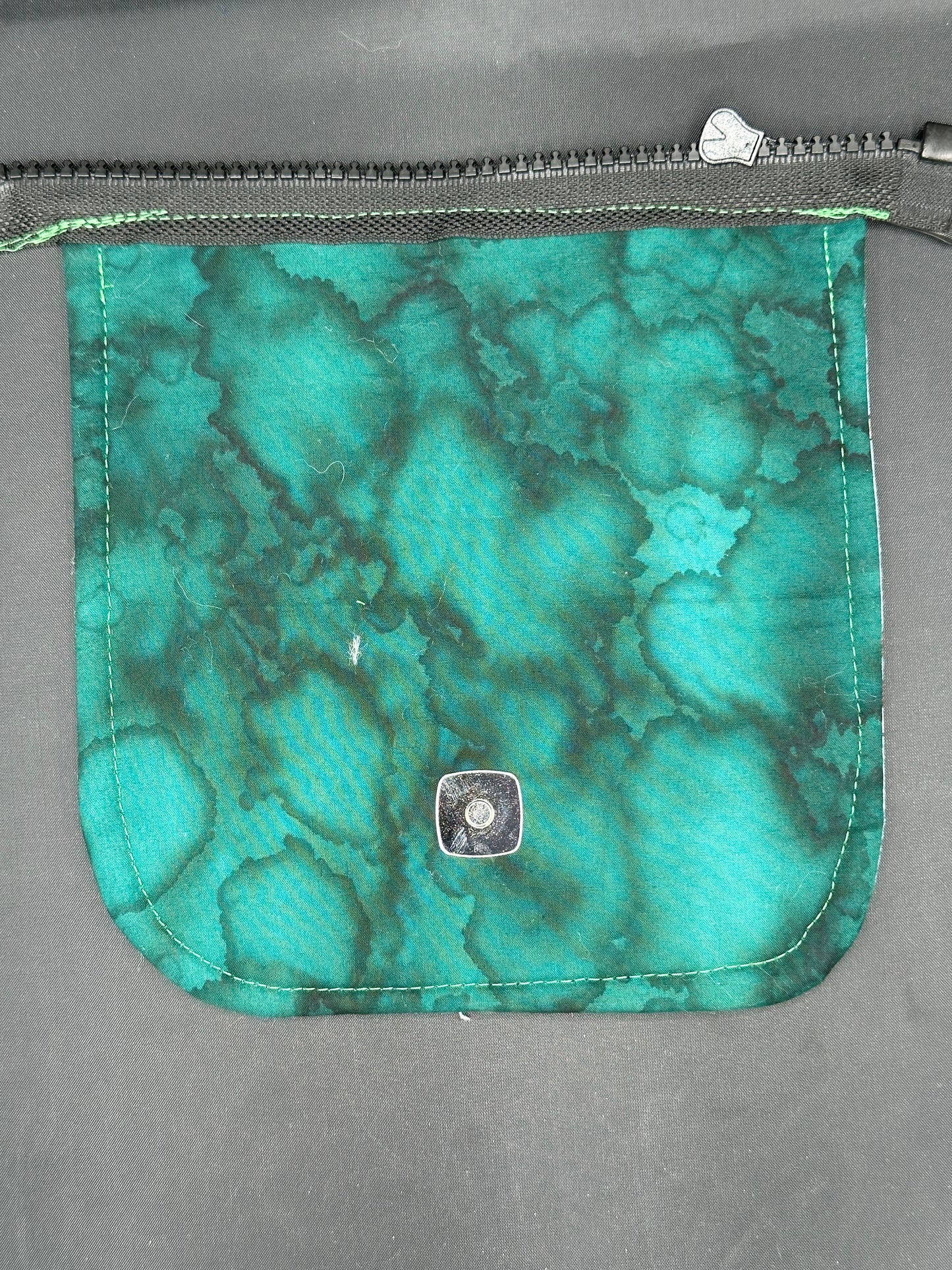 Linc - blue 7" purse flap