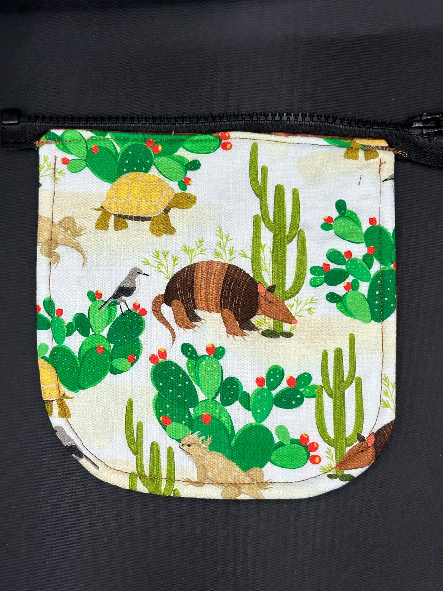 Texas animals 7" purse flap