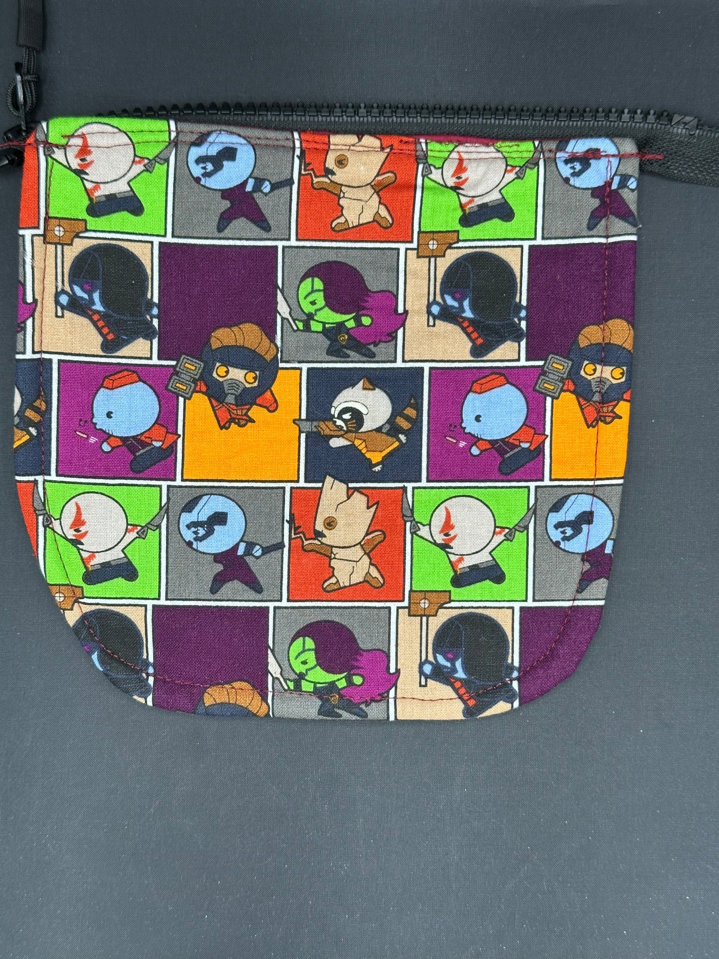 Guardians of the Galaxy 7" purse flap