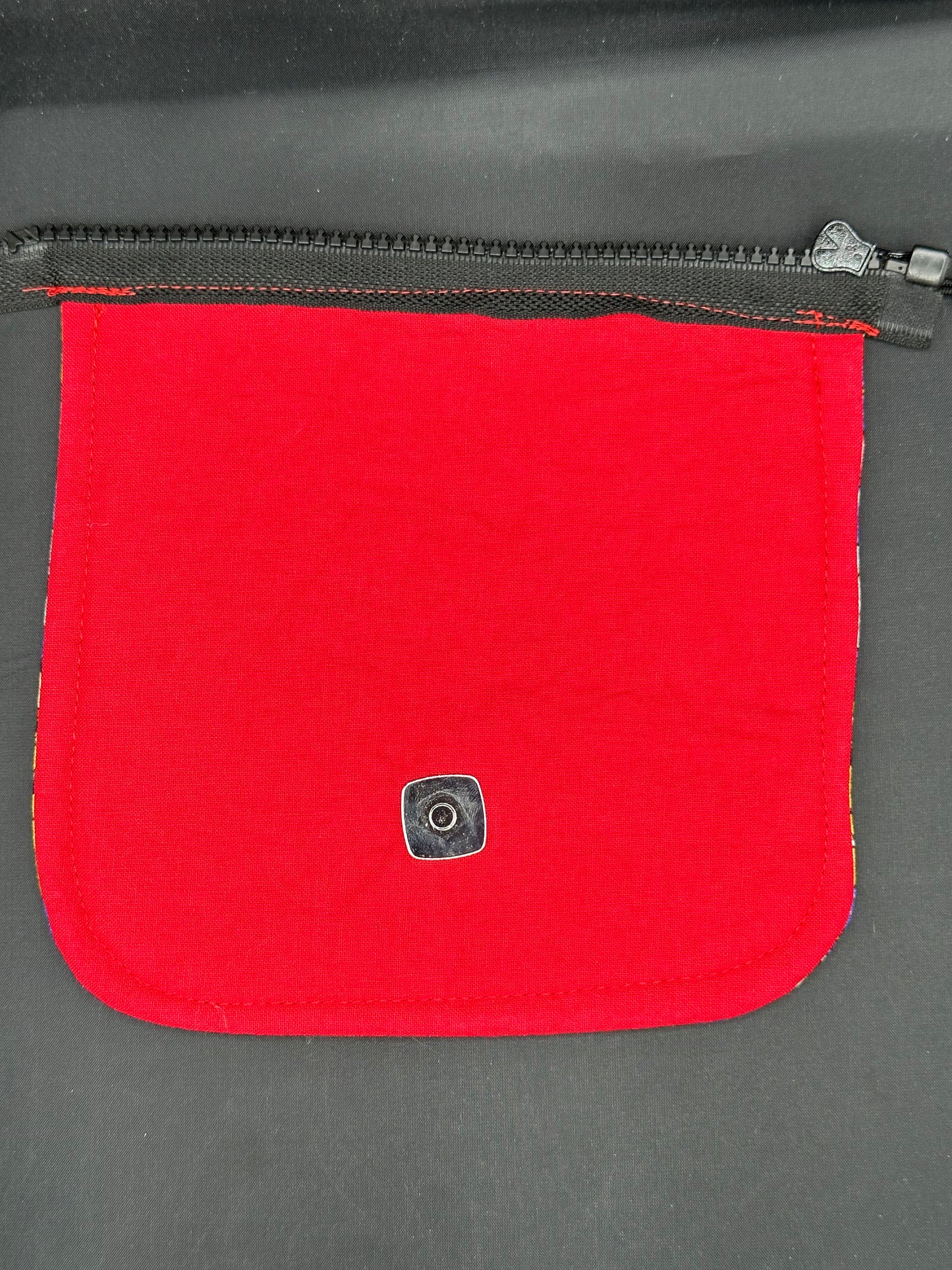 mario on purple back 7" purse flap