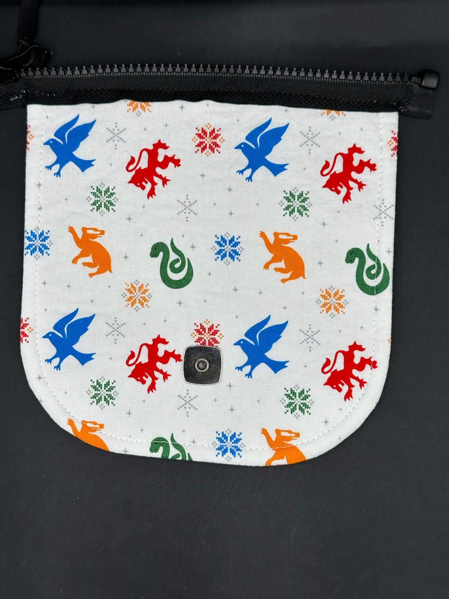 harry potter symbols 7" purse flap