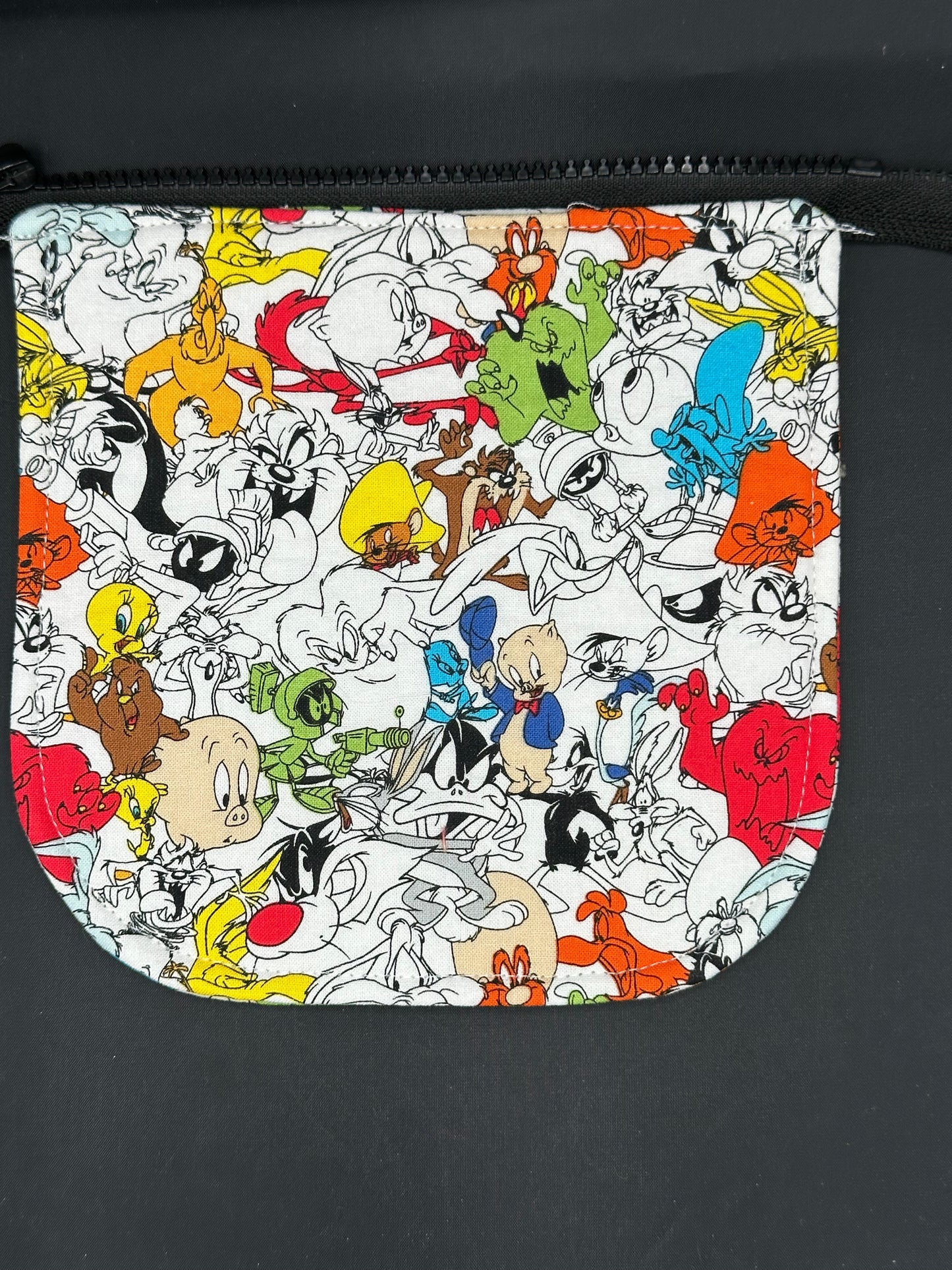 looney toons 7" purse flap