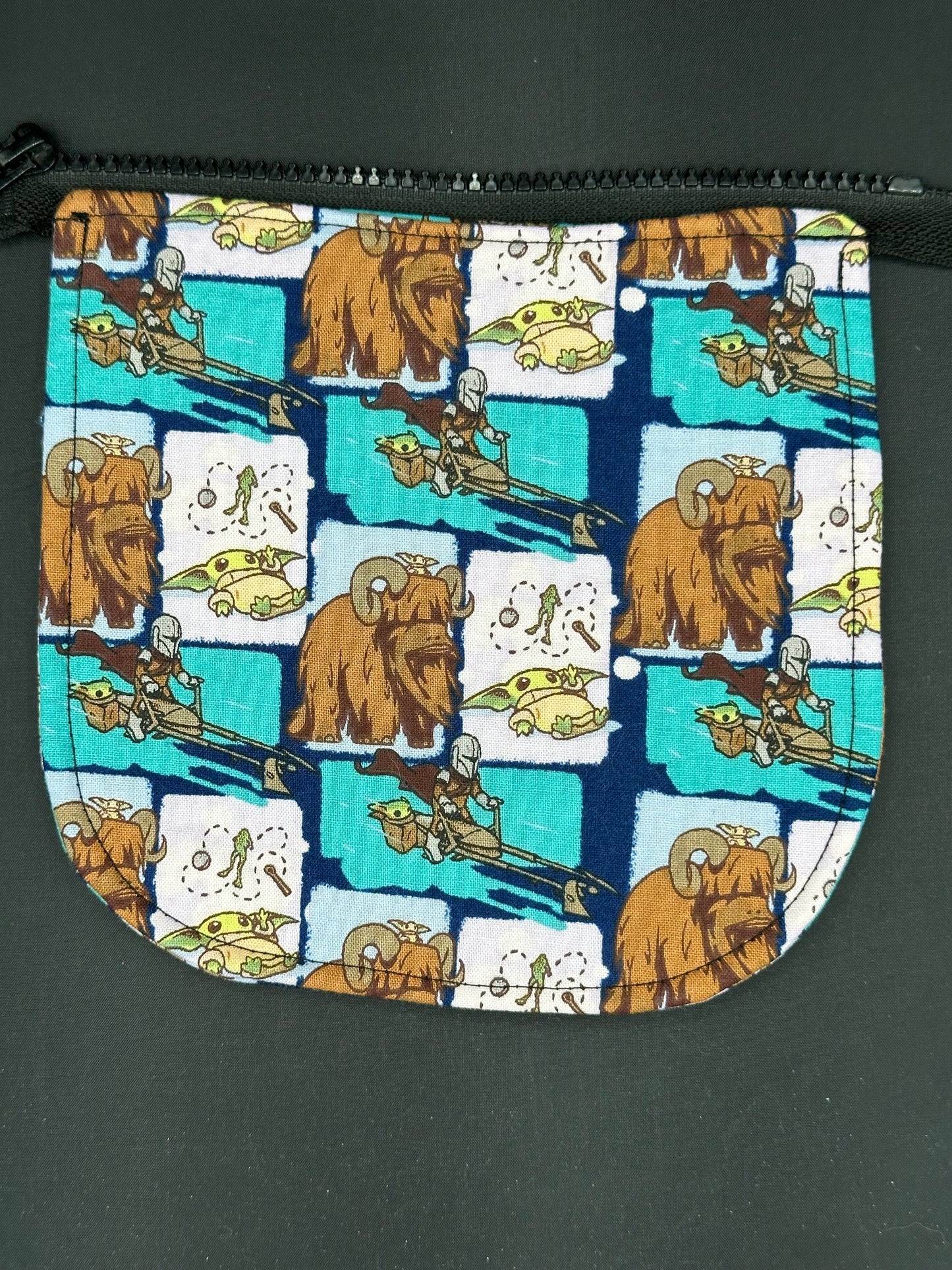 star wars mammoth 7" purse flap
