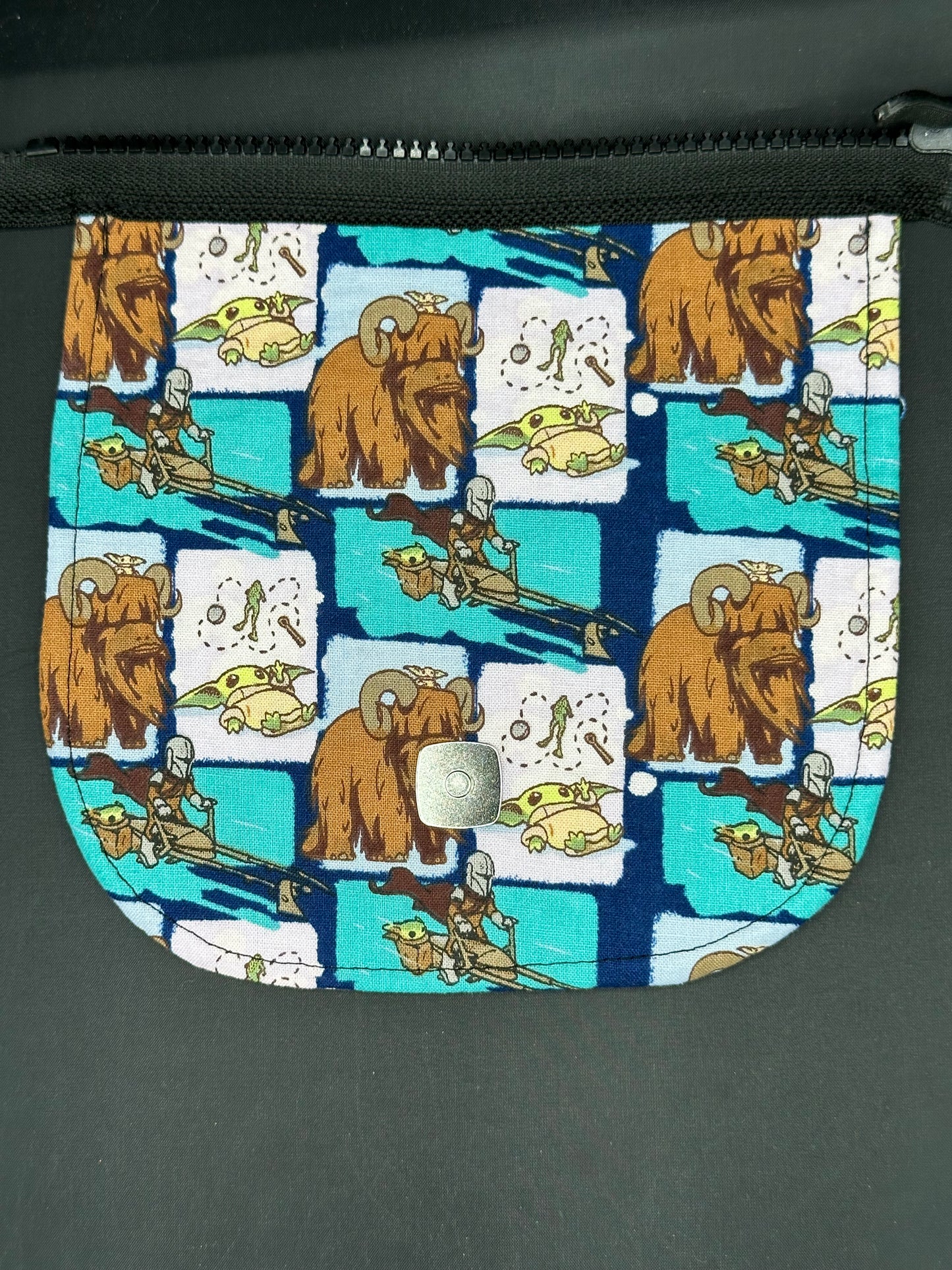 star wars mammoth 7" purse flap