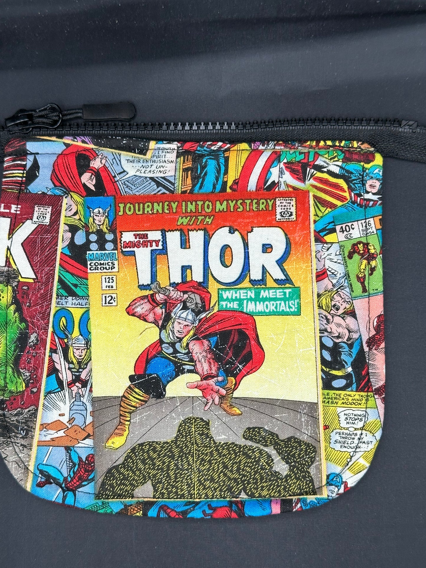 thor comic 7" purse flap