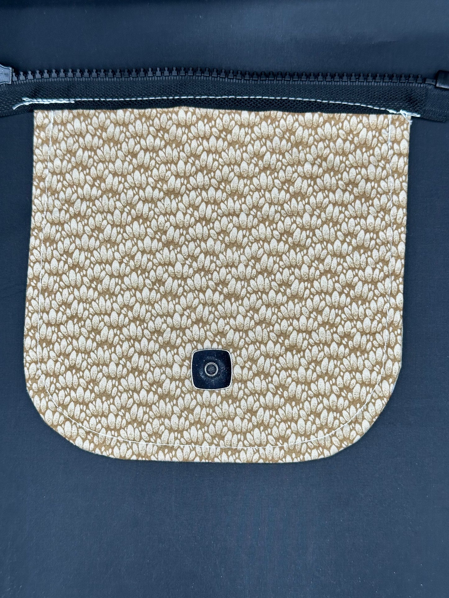 horses 7" purse flap