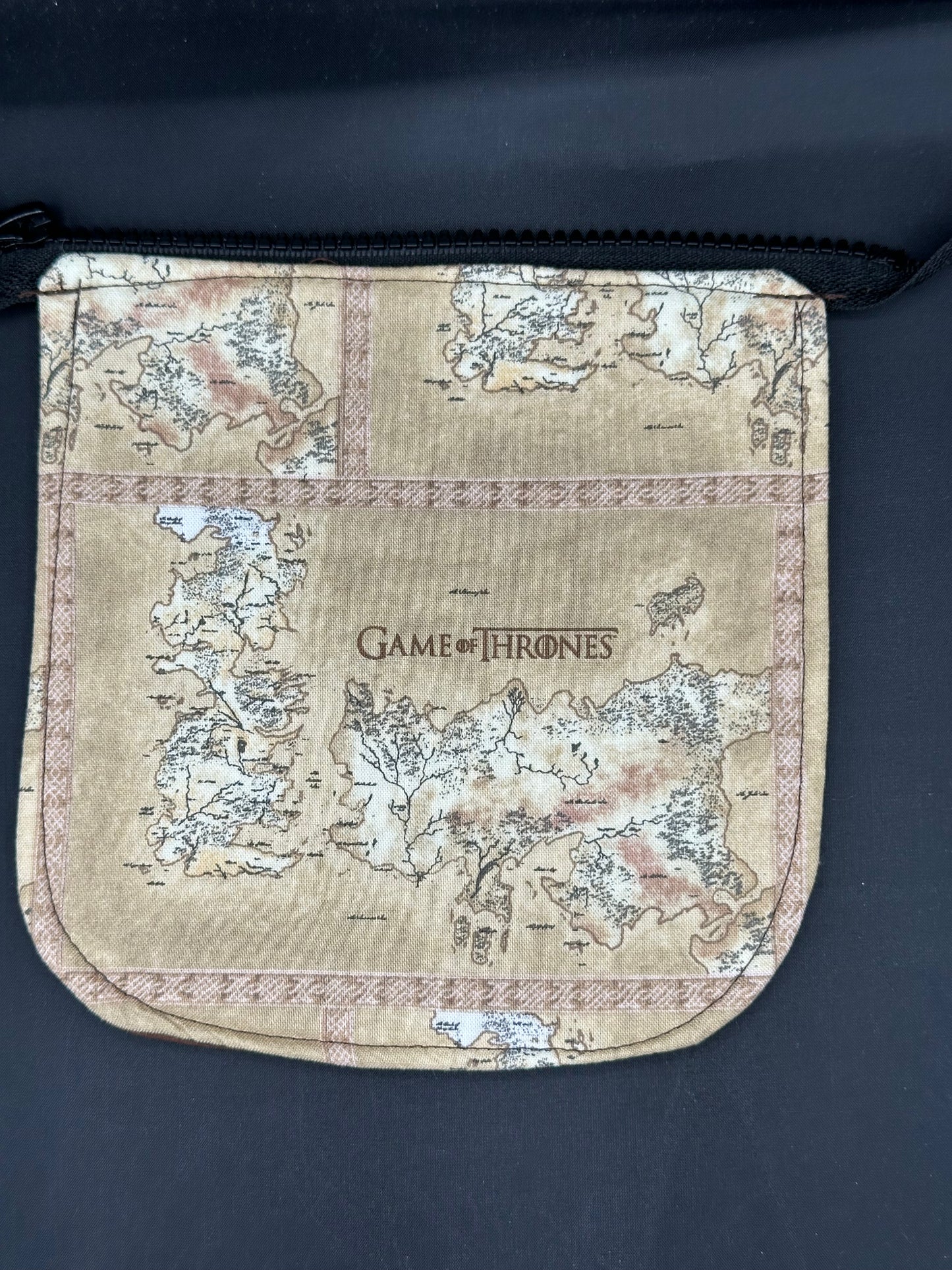 game of thrones 7" purse flap