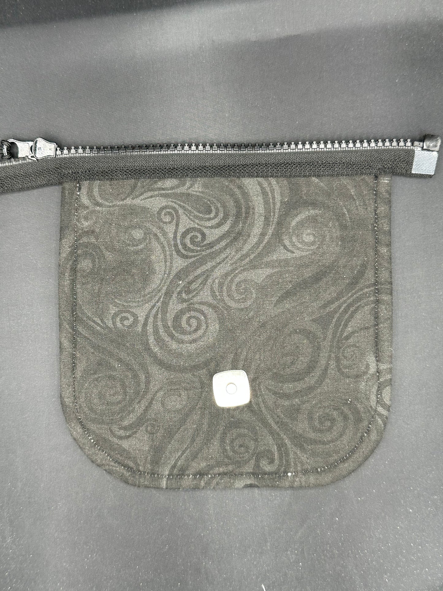 harry potter - figures on blue 7" purse flap