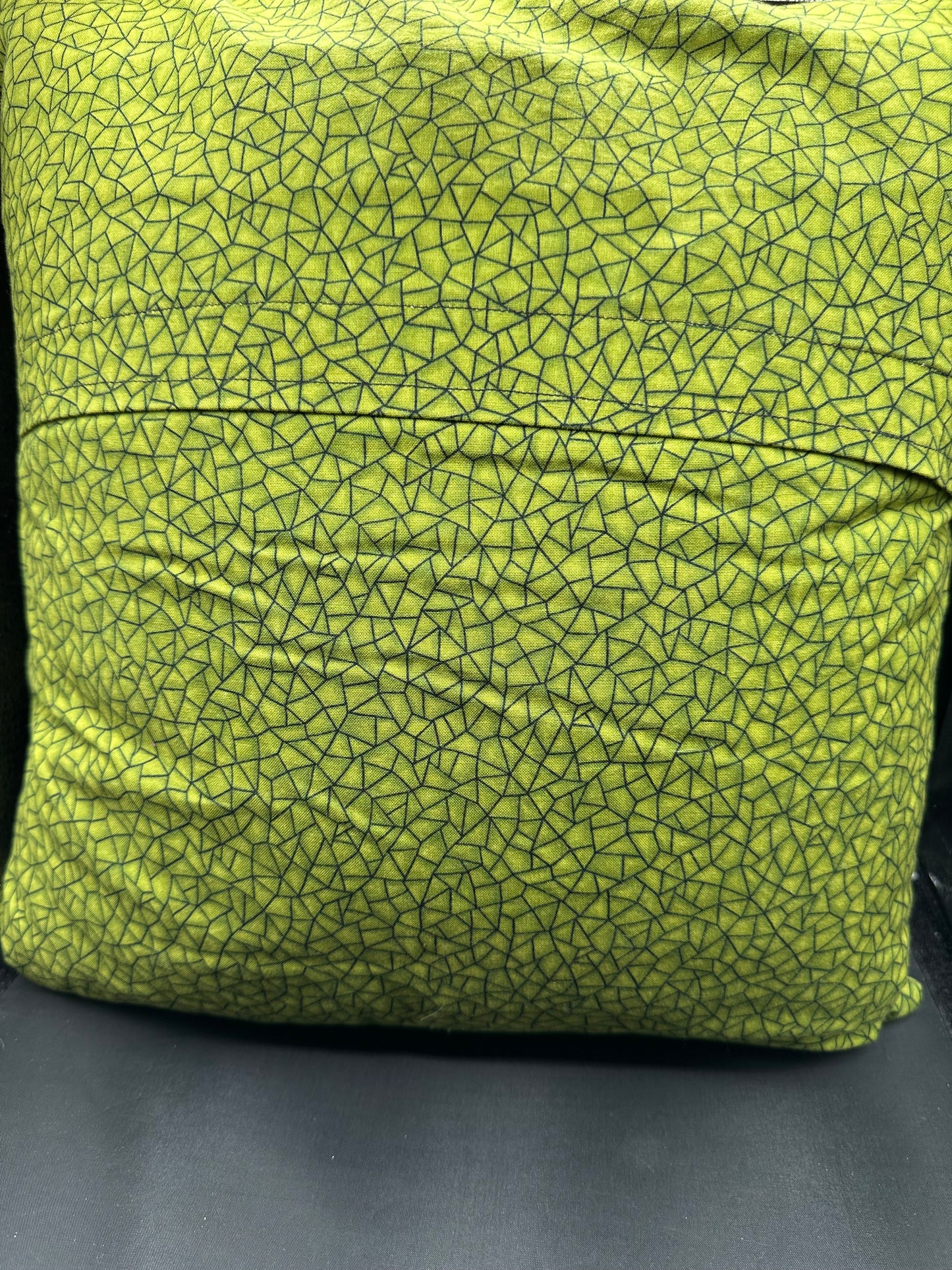 Dragon green trees pillow