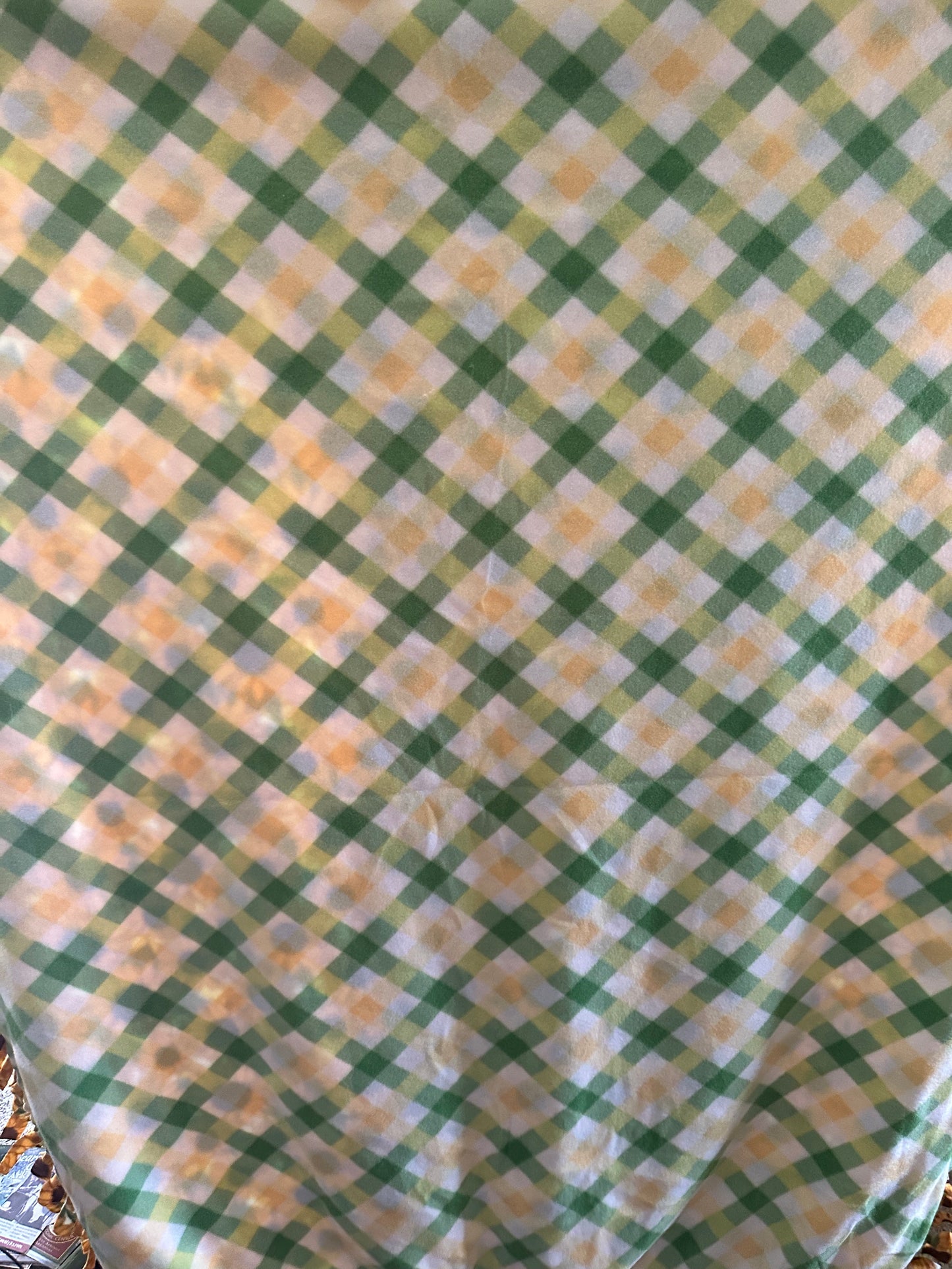 Daisies fleece blanket